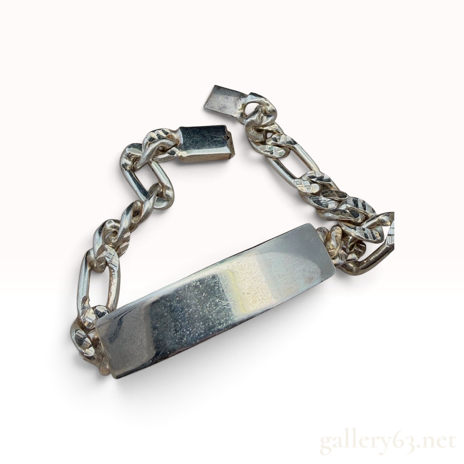 Sterling Silver I.D. Bracelet