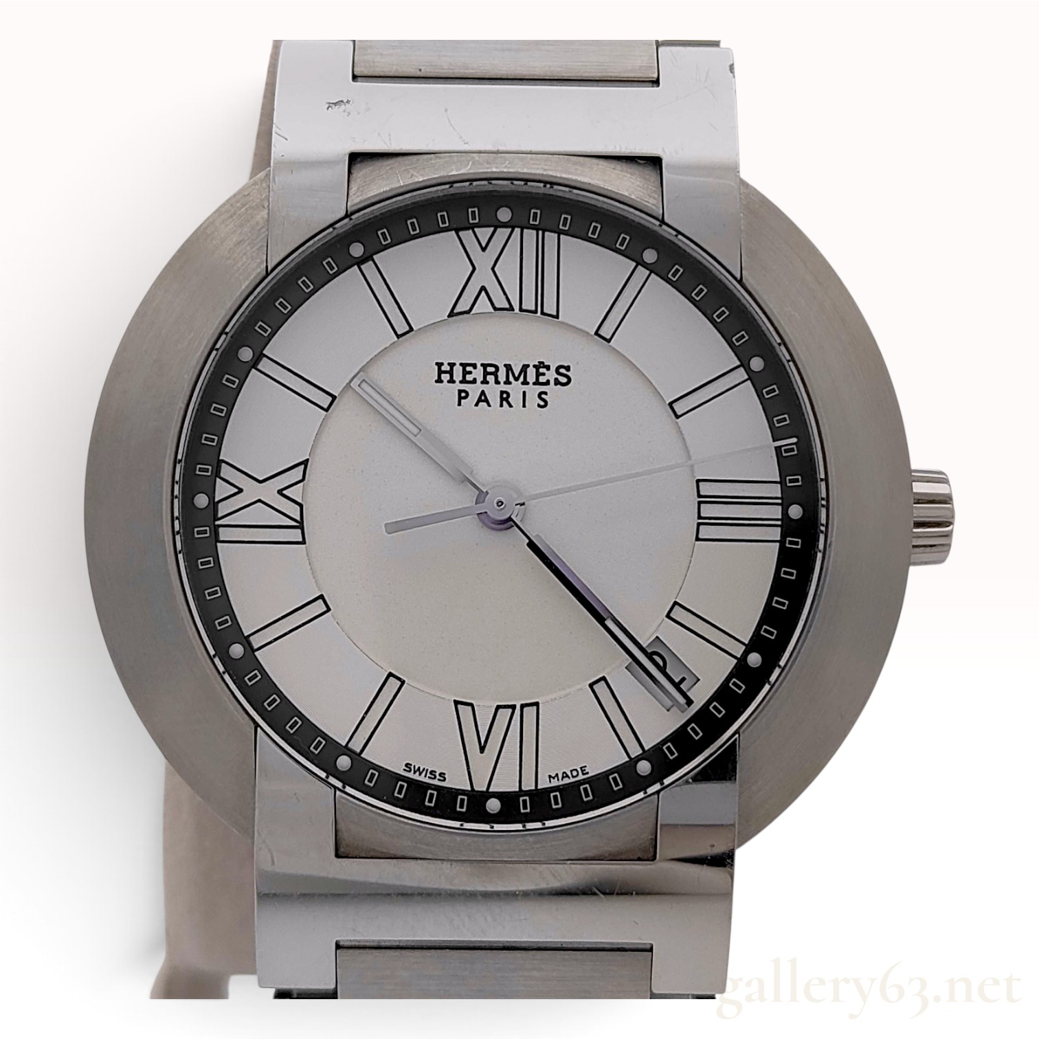 Hermes Nomade Stainless Steel Wristwatch NO1.710