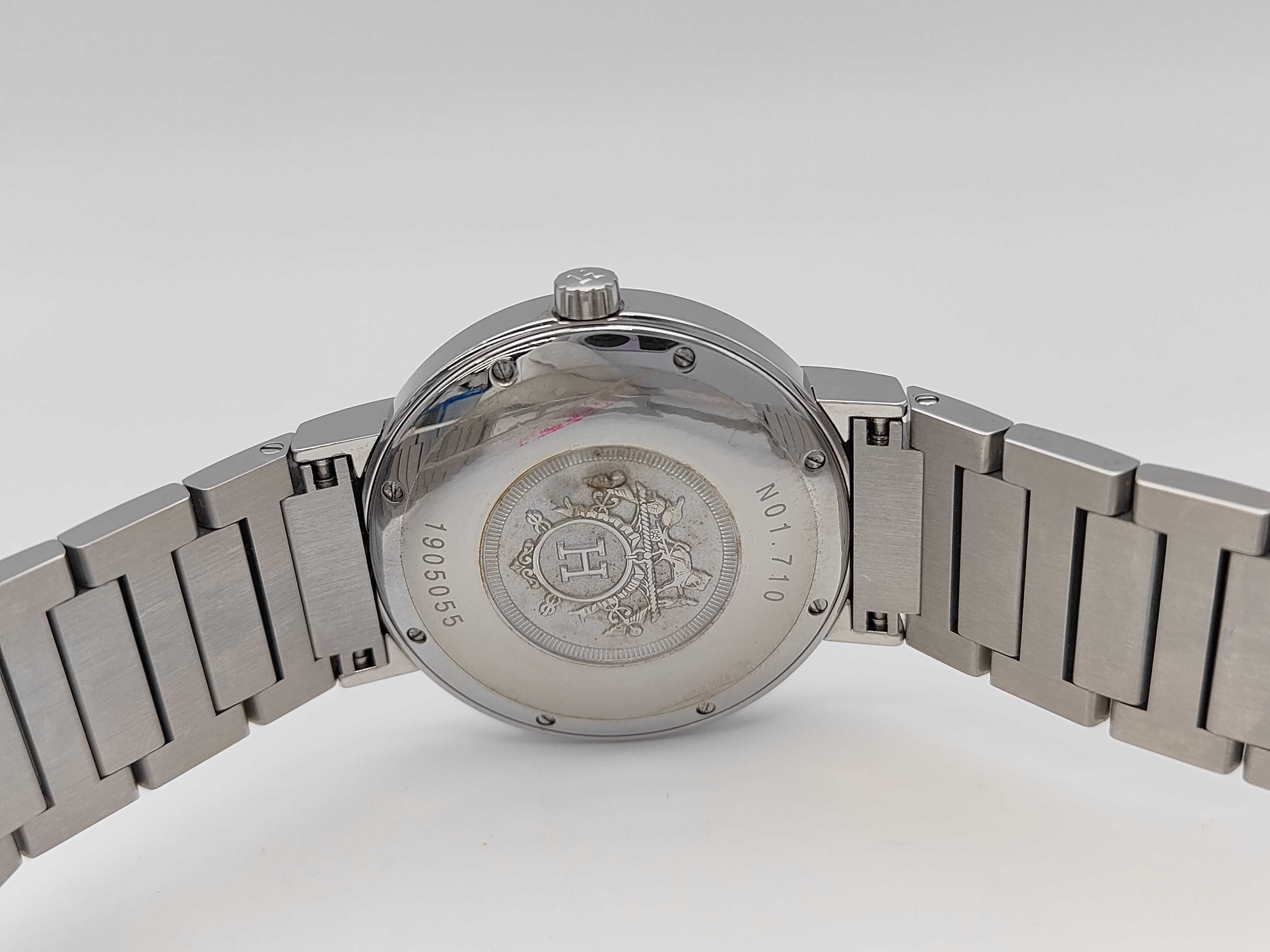 Hermes Nomade Stainless Steel Wristwatch NO1.710