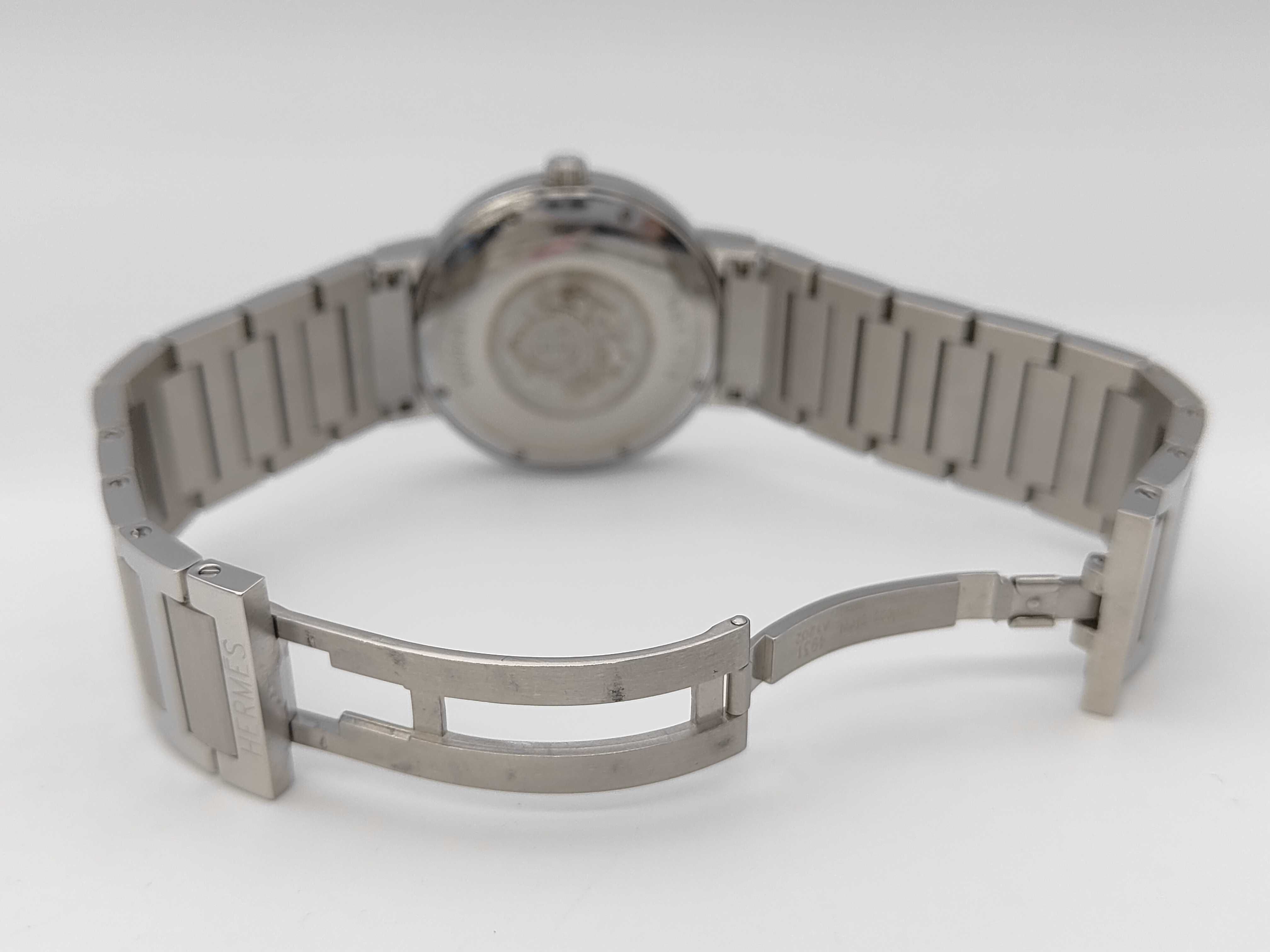 Hermes Nomade Stainless Steel Wristwatch NO1.710