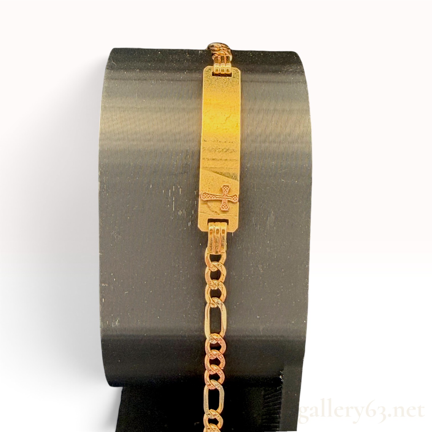 14k Yellow Gold I.D. Bracelet