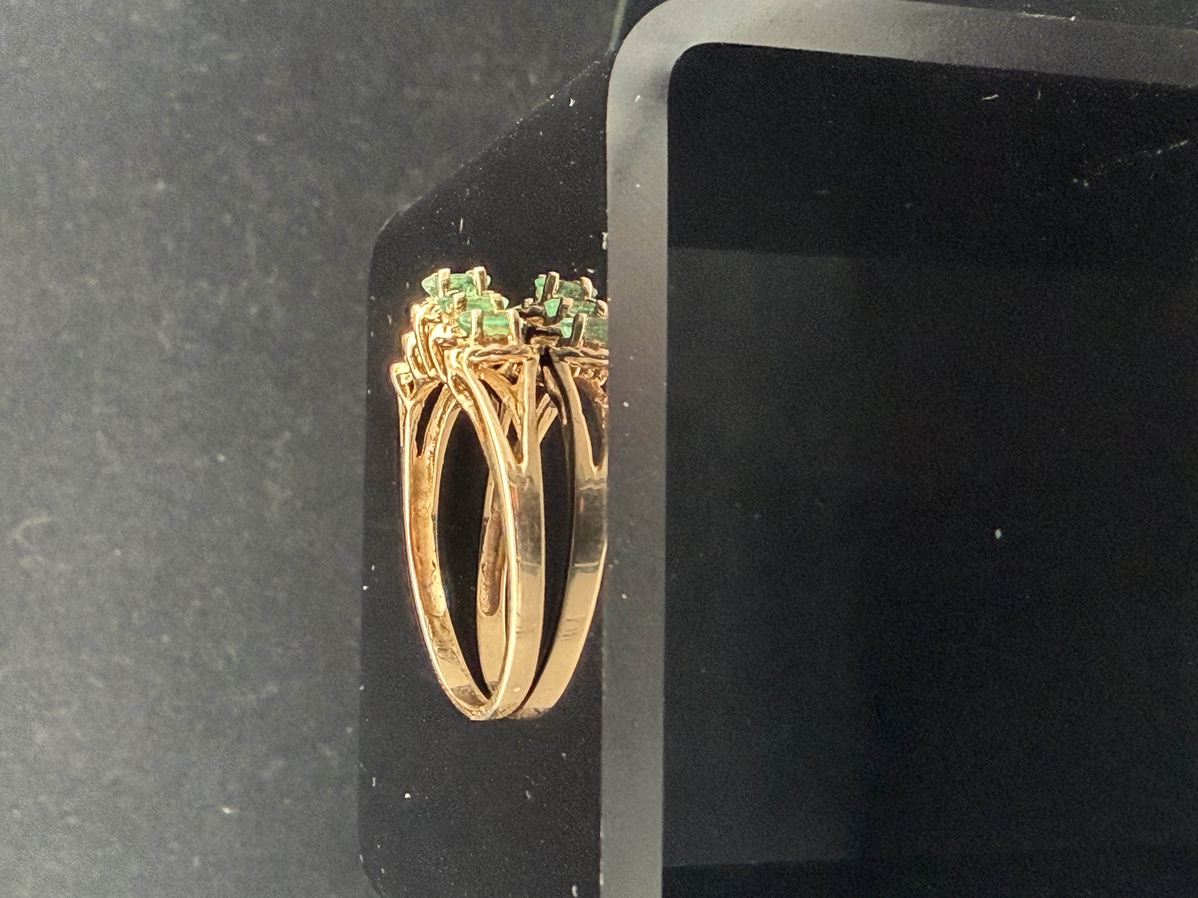 10k Yellow Gold Emerald Ring