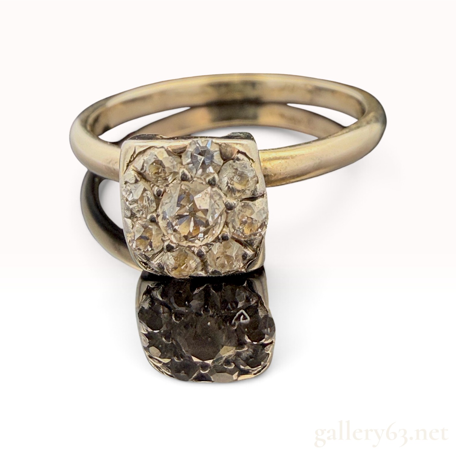 14k Diamond Ring