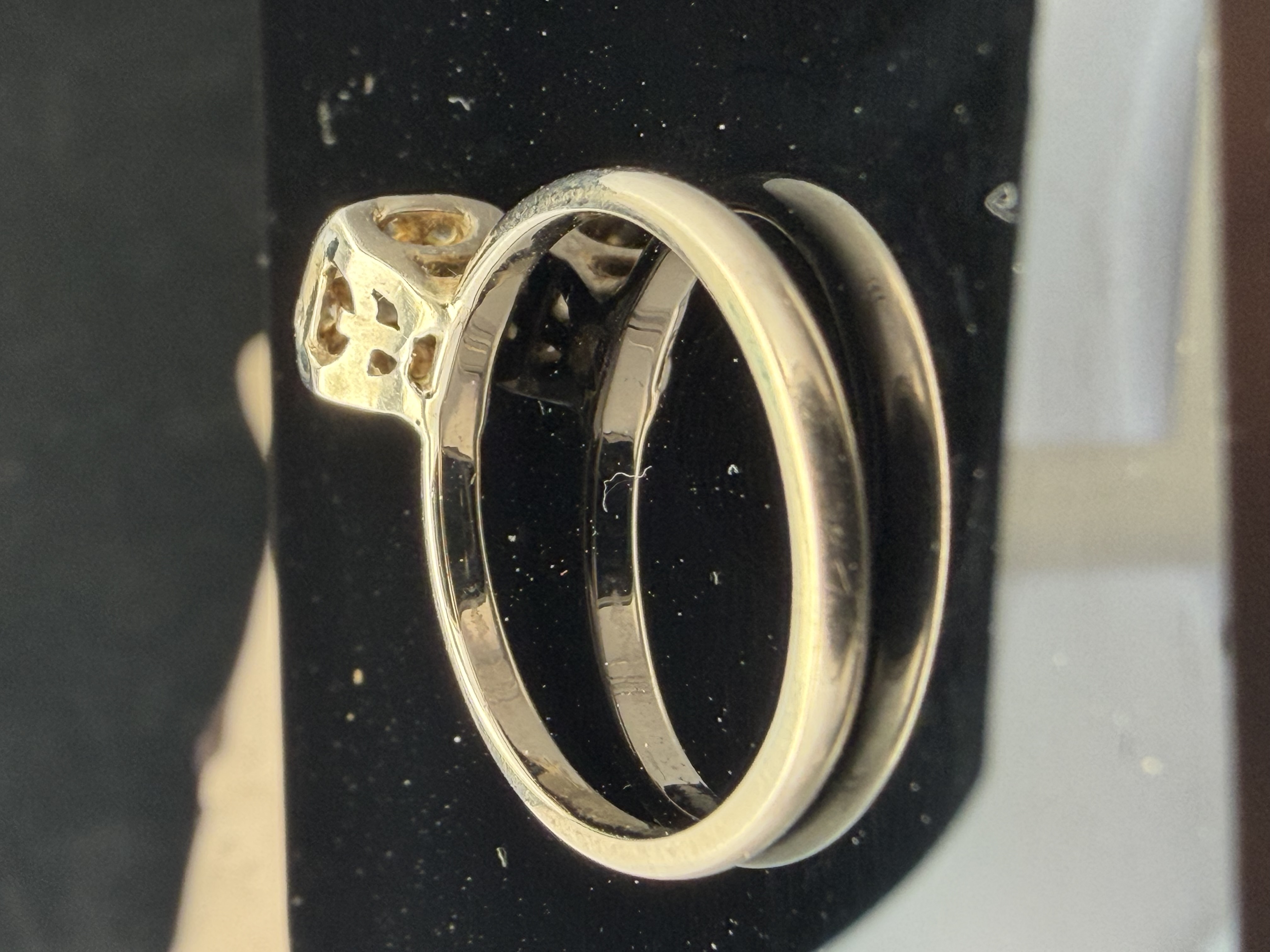 14k Diamond Ring