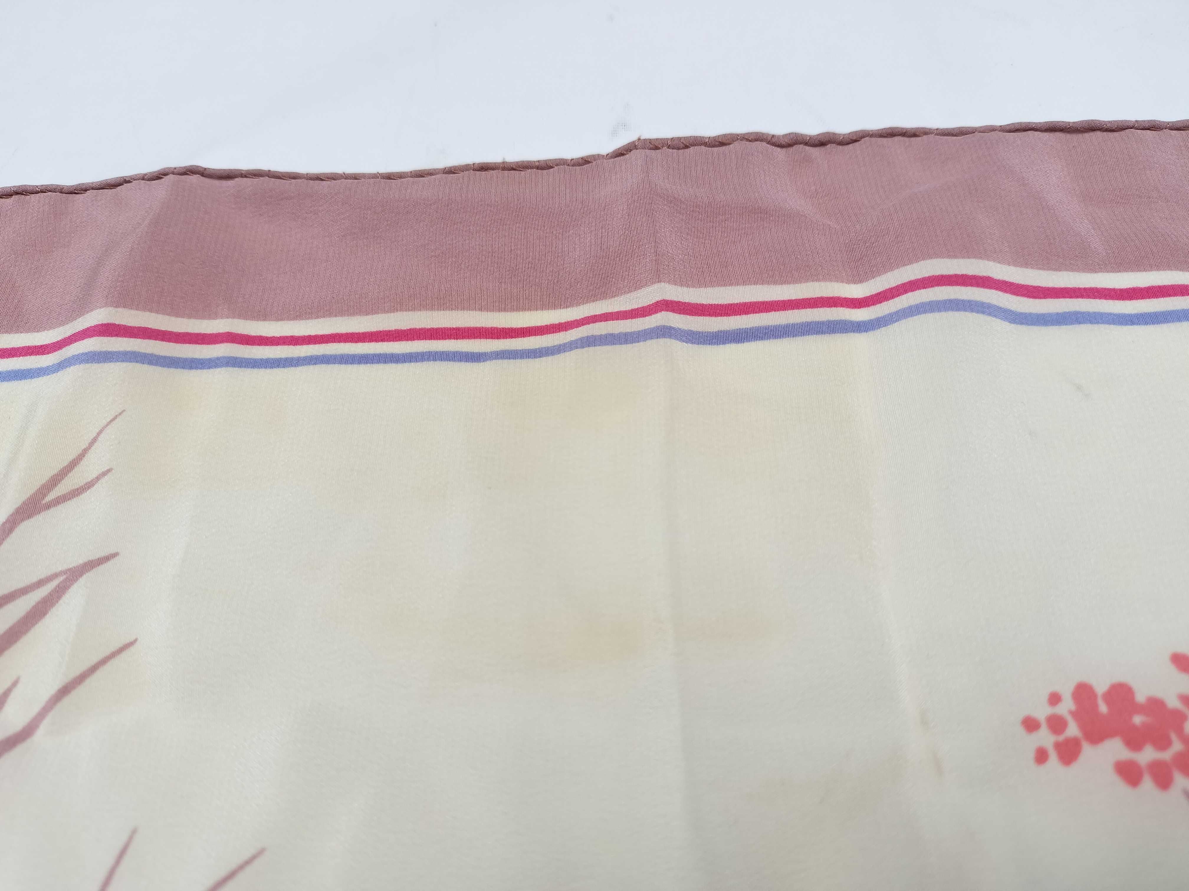 Christian Dior Floral Garden Silk Scarf