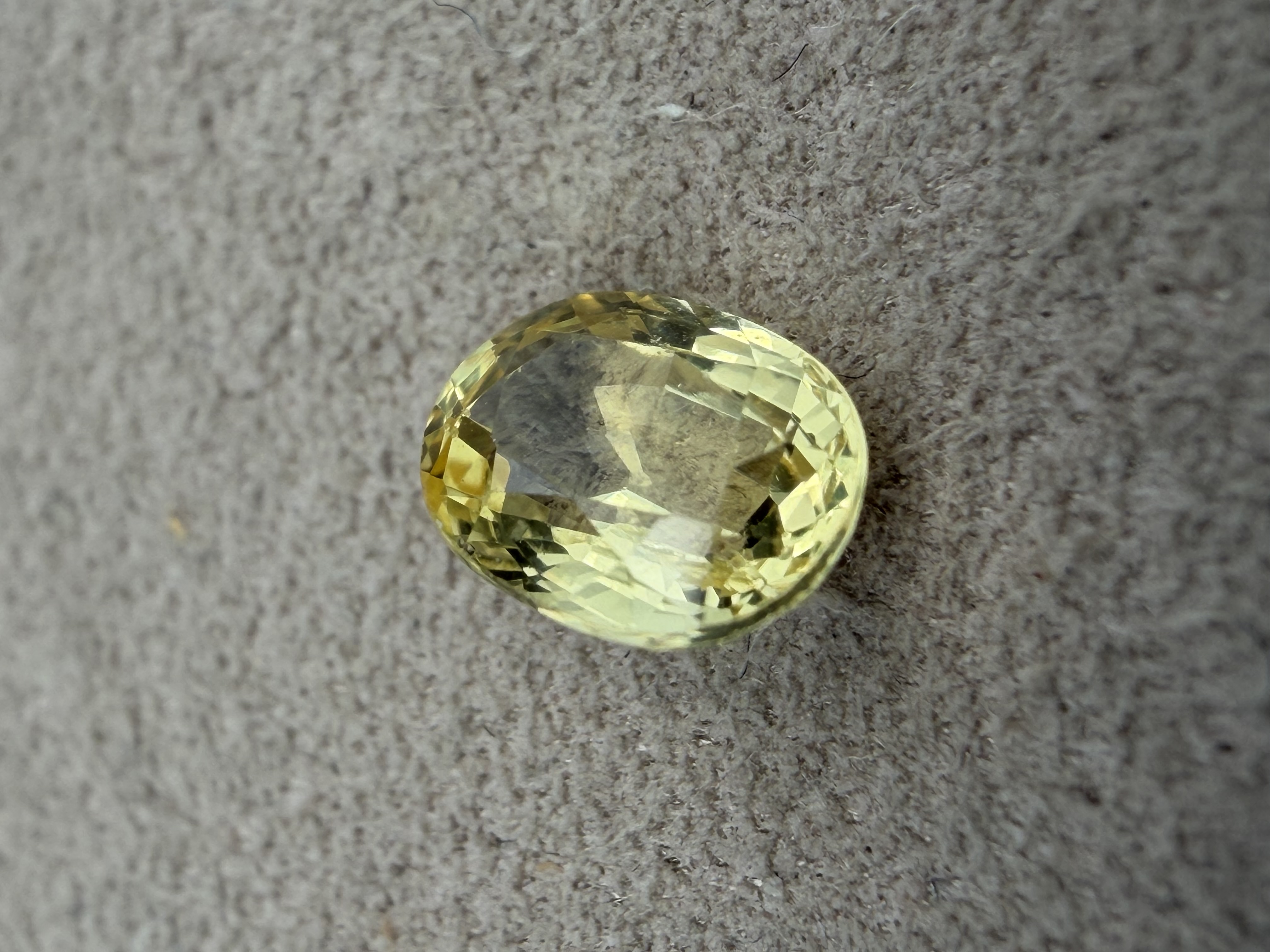 Certified Natural Yellow Sapphire