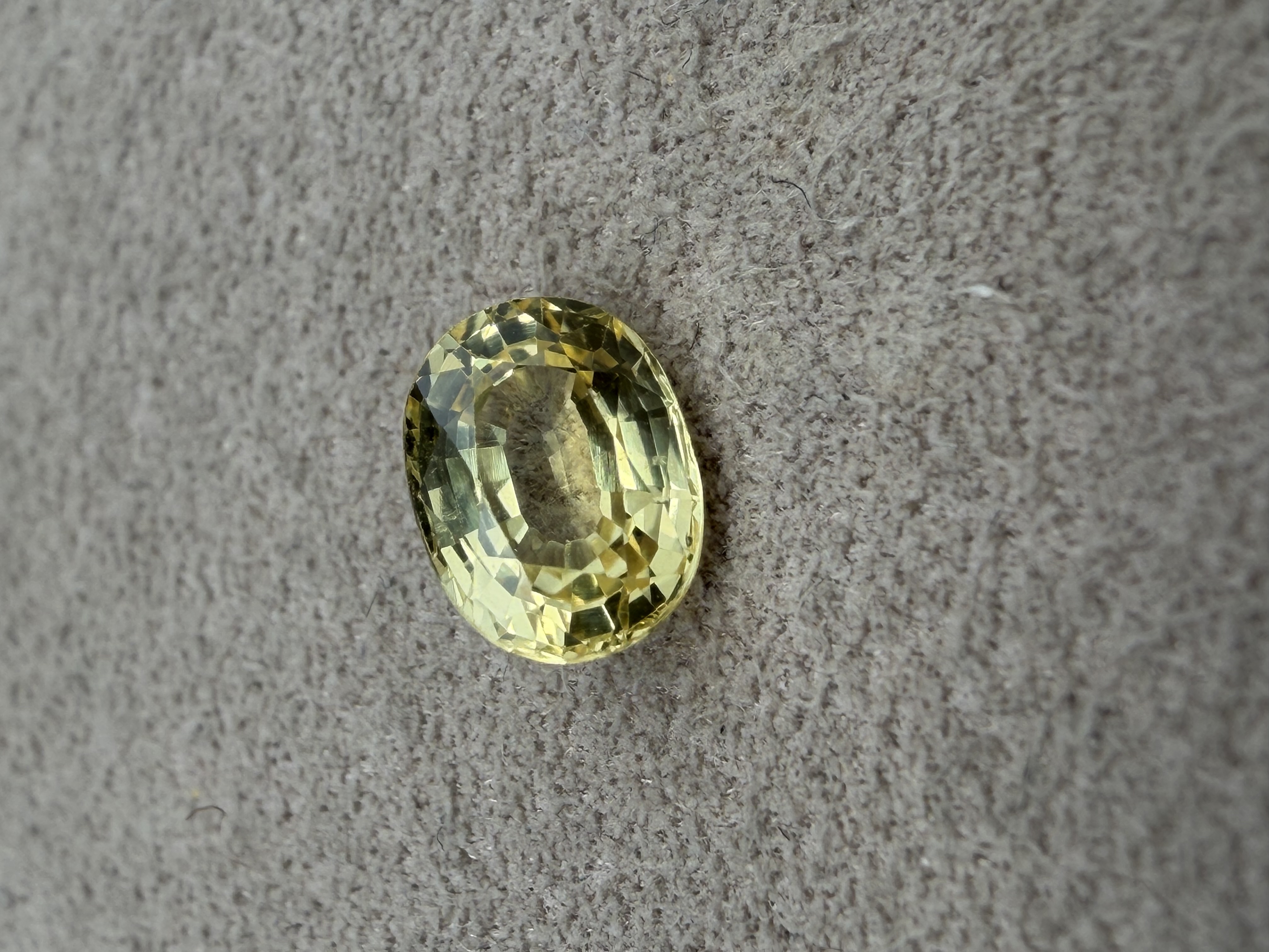 Certified Natural Yellow Sapphire