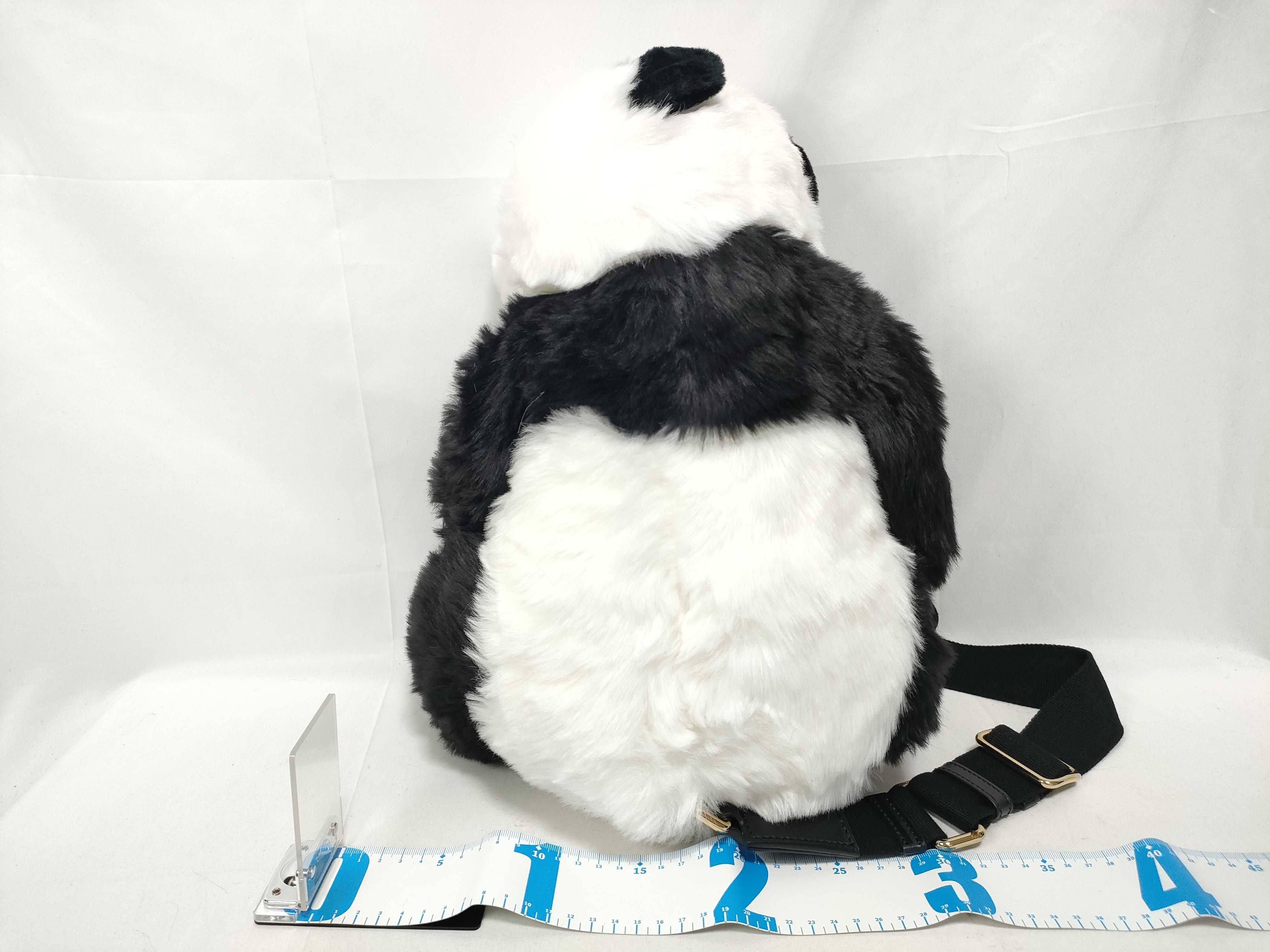 Dolce and Gabbana Plush Panda Crossbody Bag