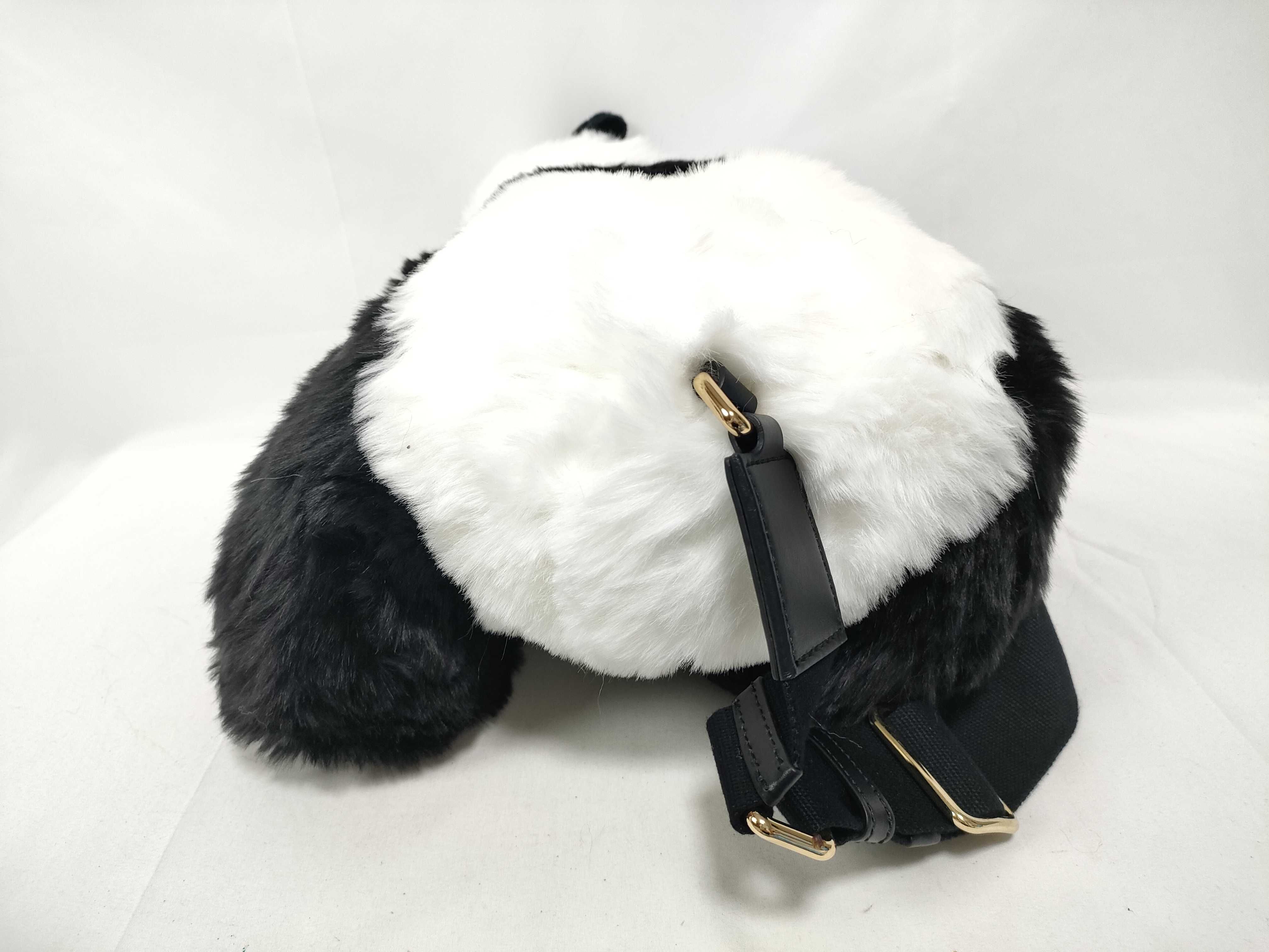 Dolce and Gabbana Plush Panda Crossbody Bag