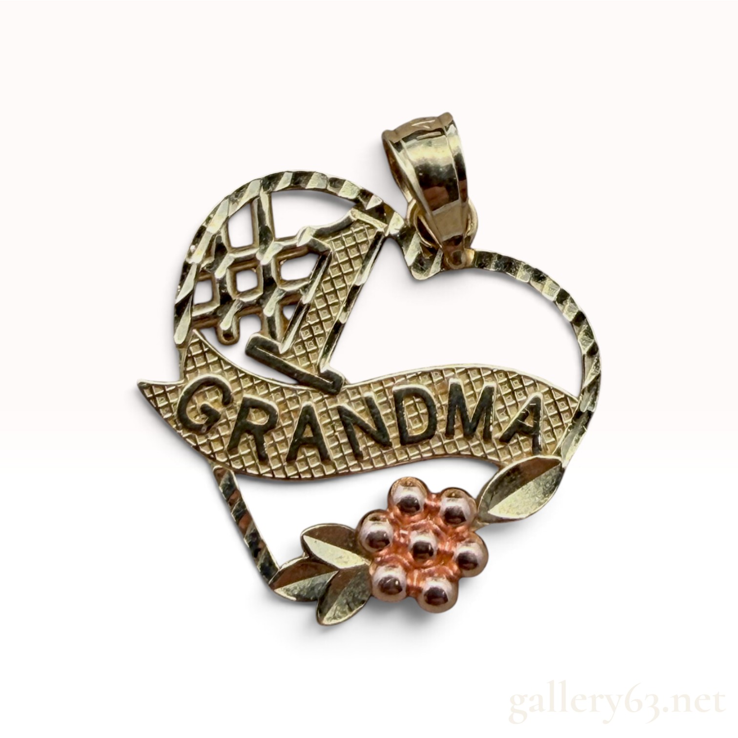 14k #1 Grandma Pendant