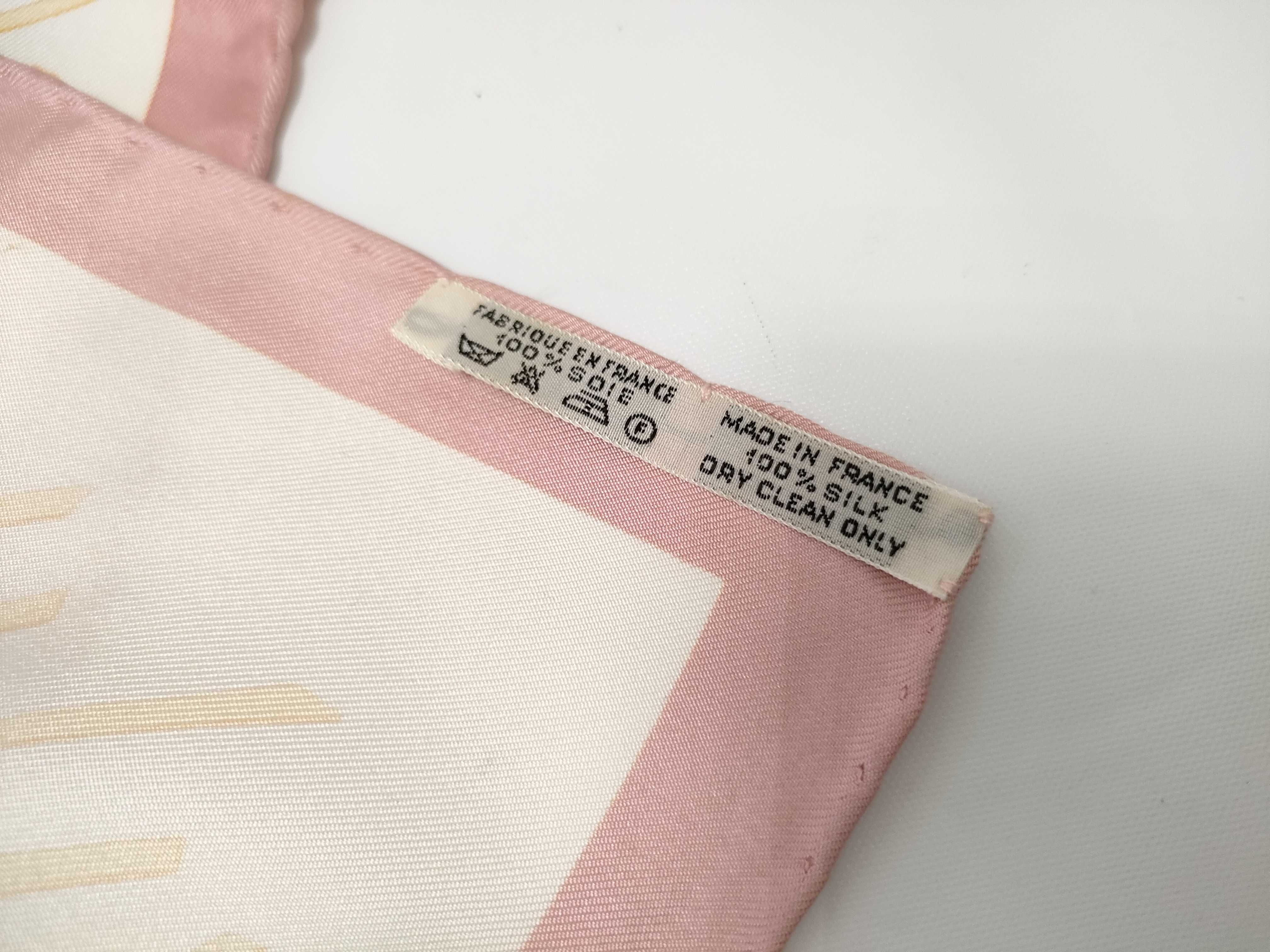 Hermes Les Pivoines Silk Scarf by Christiane Vauzelles