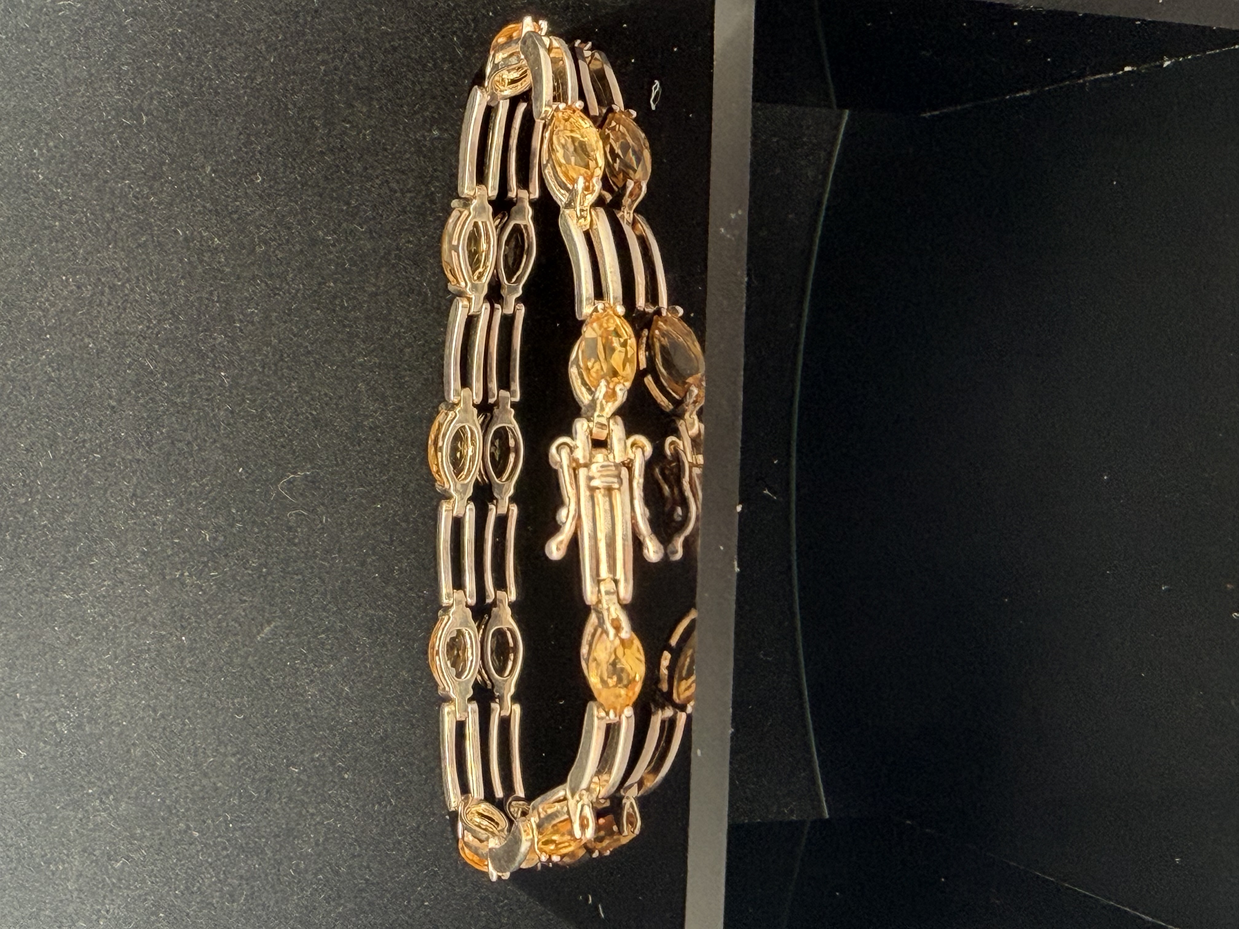 Sterling Silver Citrine Bracelet