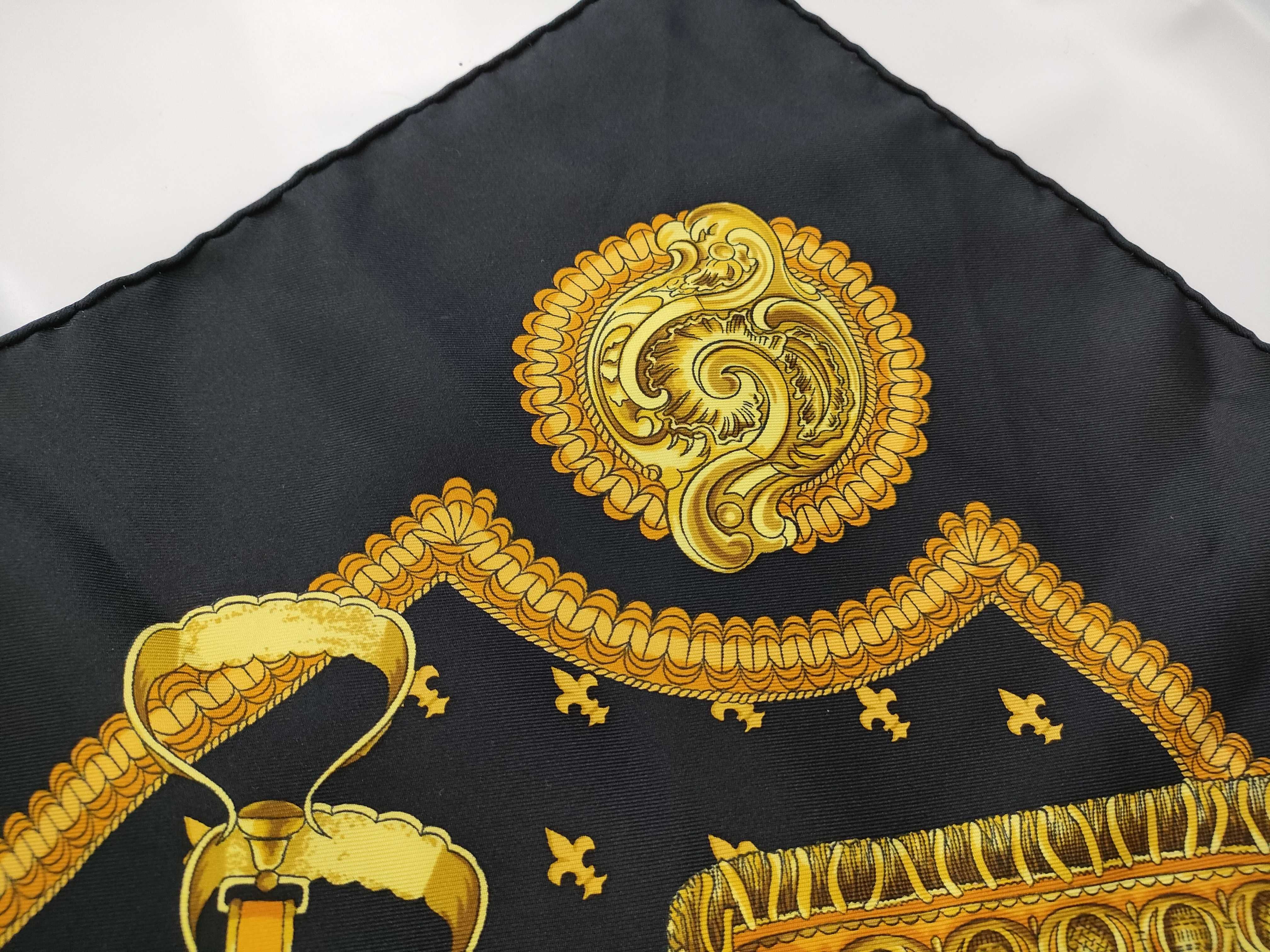 Hermes Selles a Housse Silk Scarf