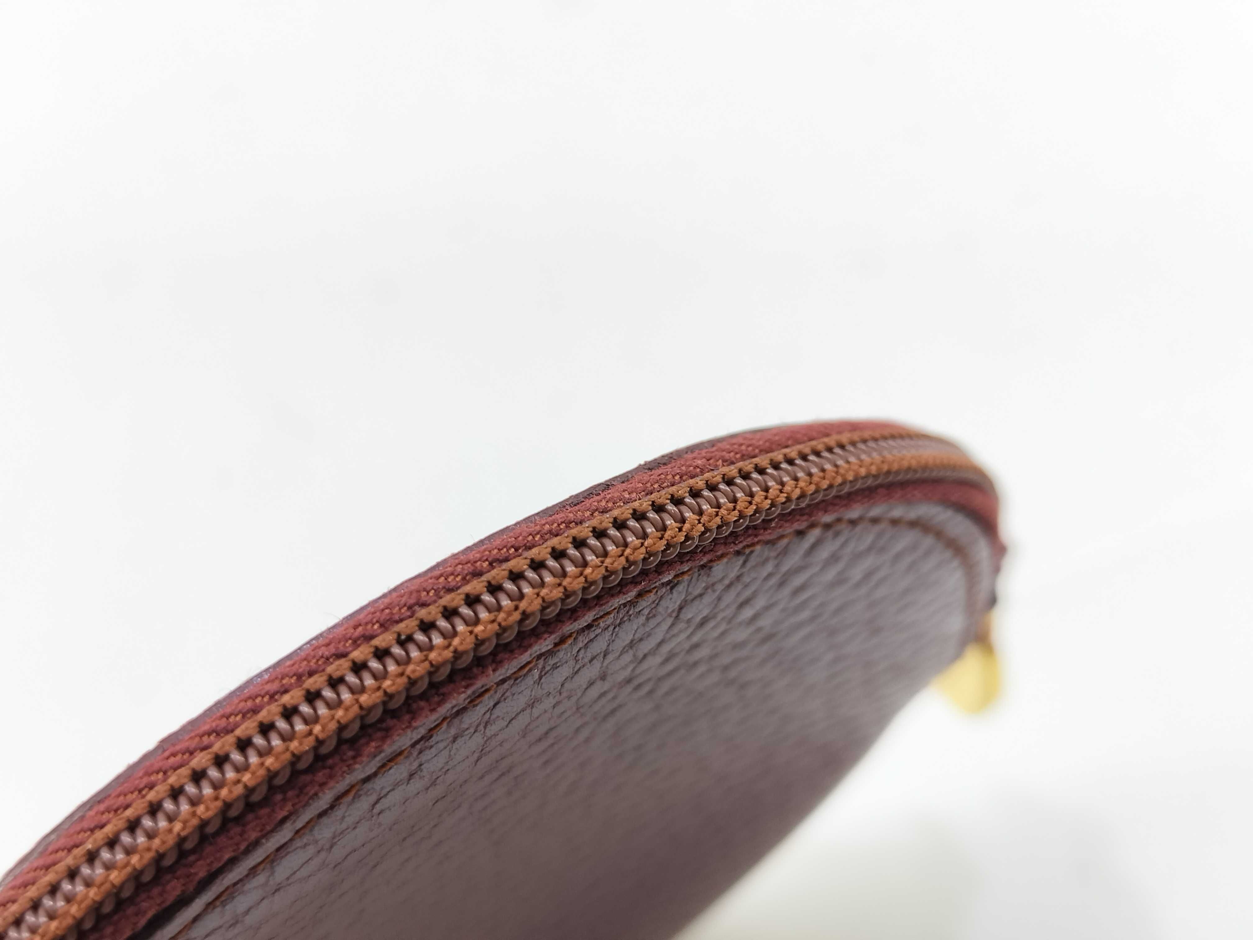 Cartier Must de Cartier Round Leather Coin Purse