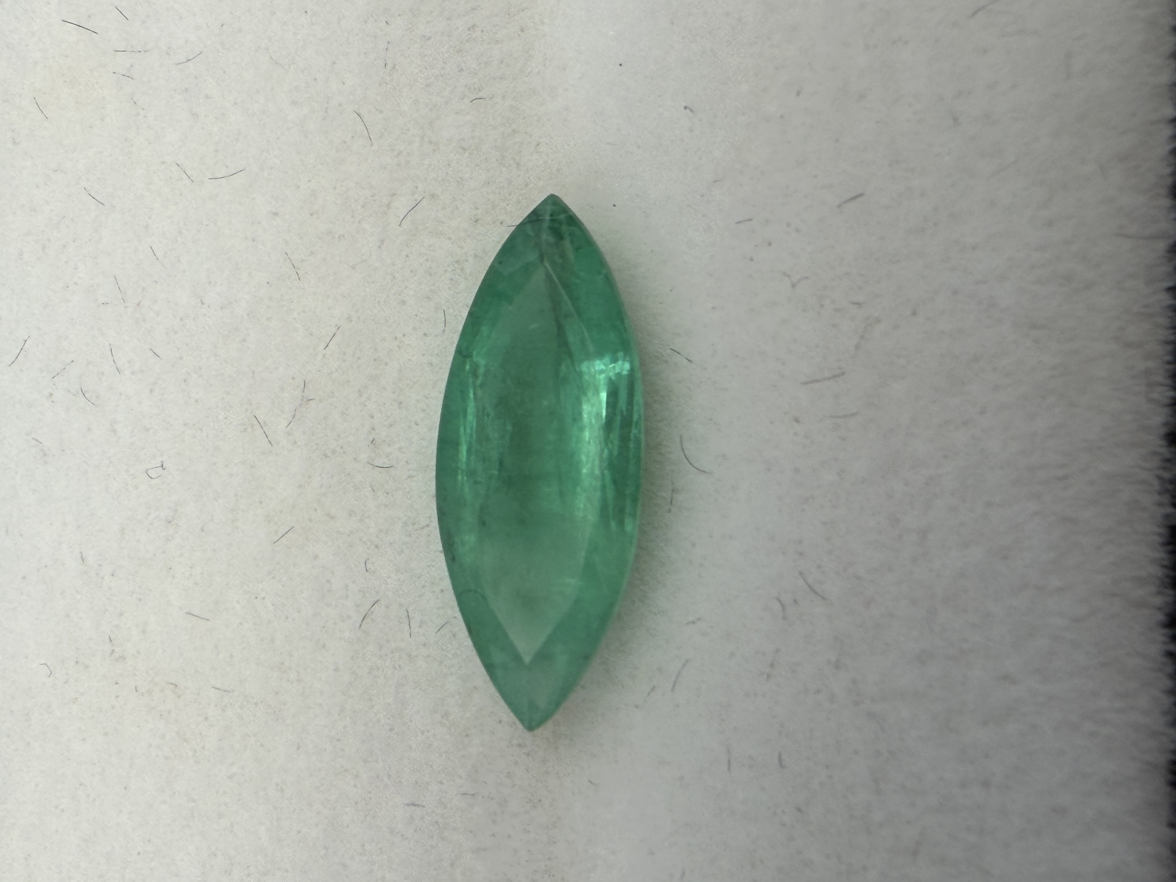 1.29 Carat Marquise Natural Emerald