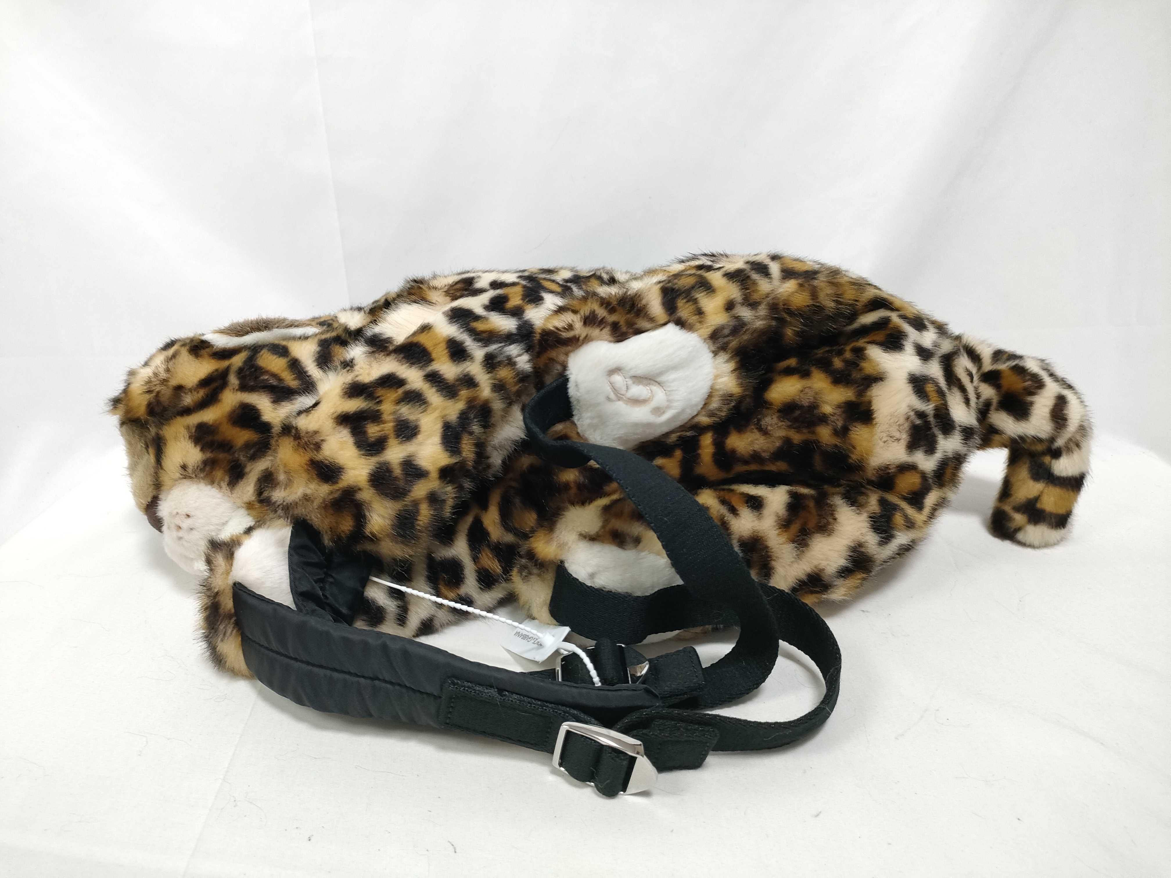 Dolce & Gabbana Plush Leopard Animal Form Backpack