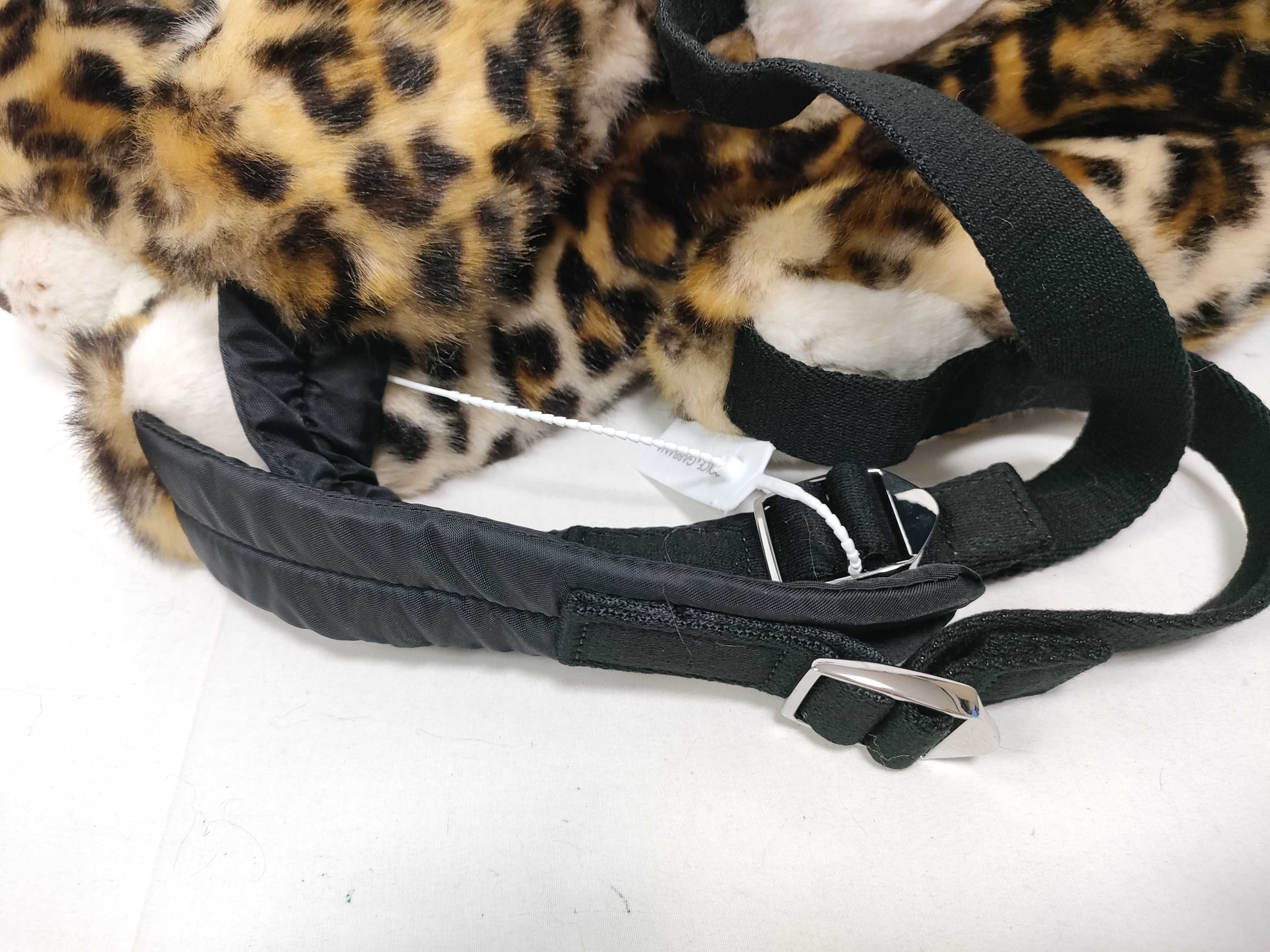 Dolce & Gabbana Plush Leopard Animal Form Backpack