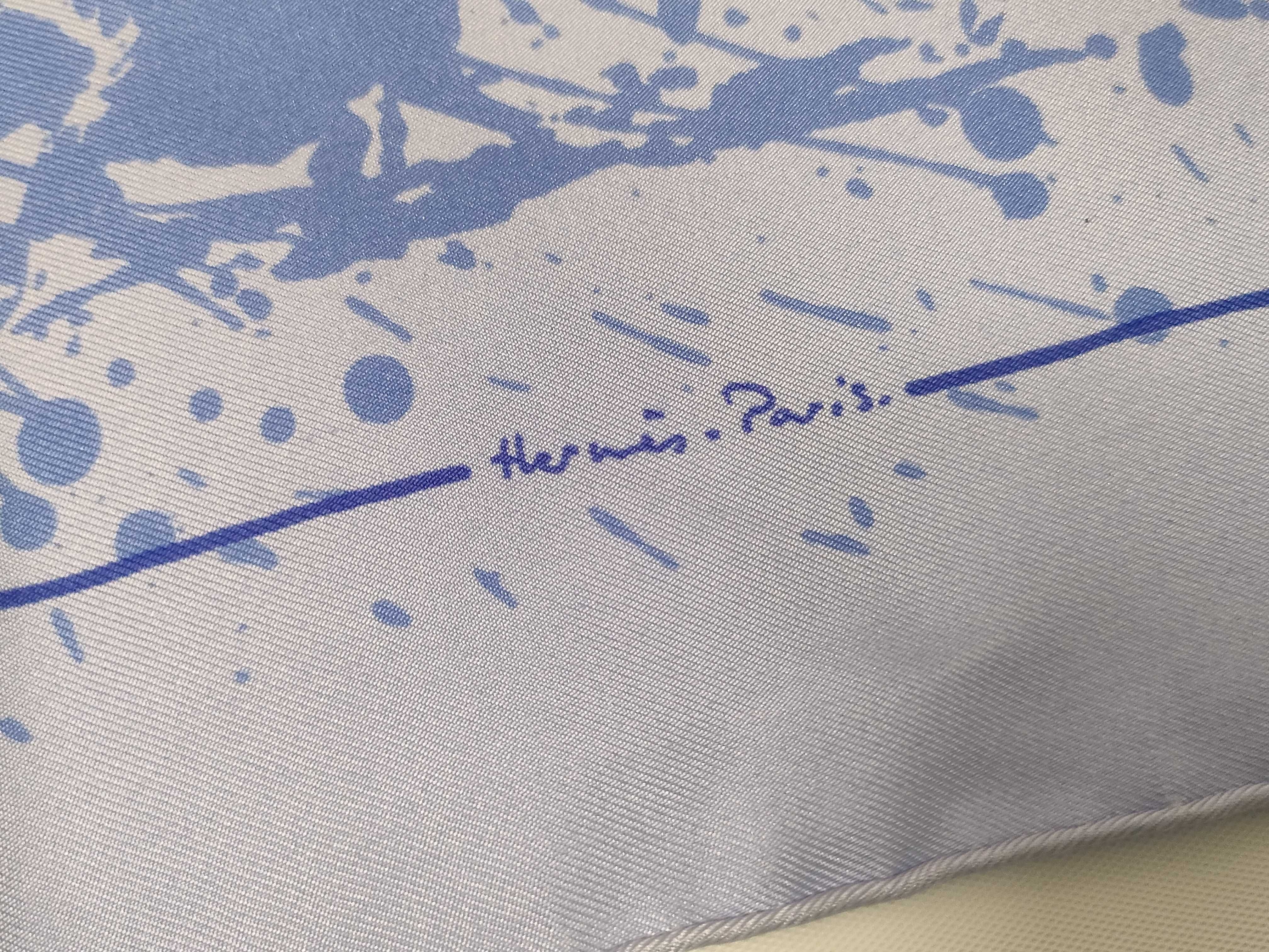 Hermes Cheval Surprise Silk Gavroche Scarf by Dimitri Rybaltchenko