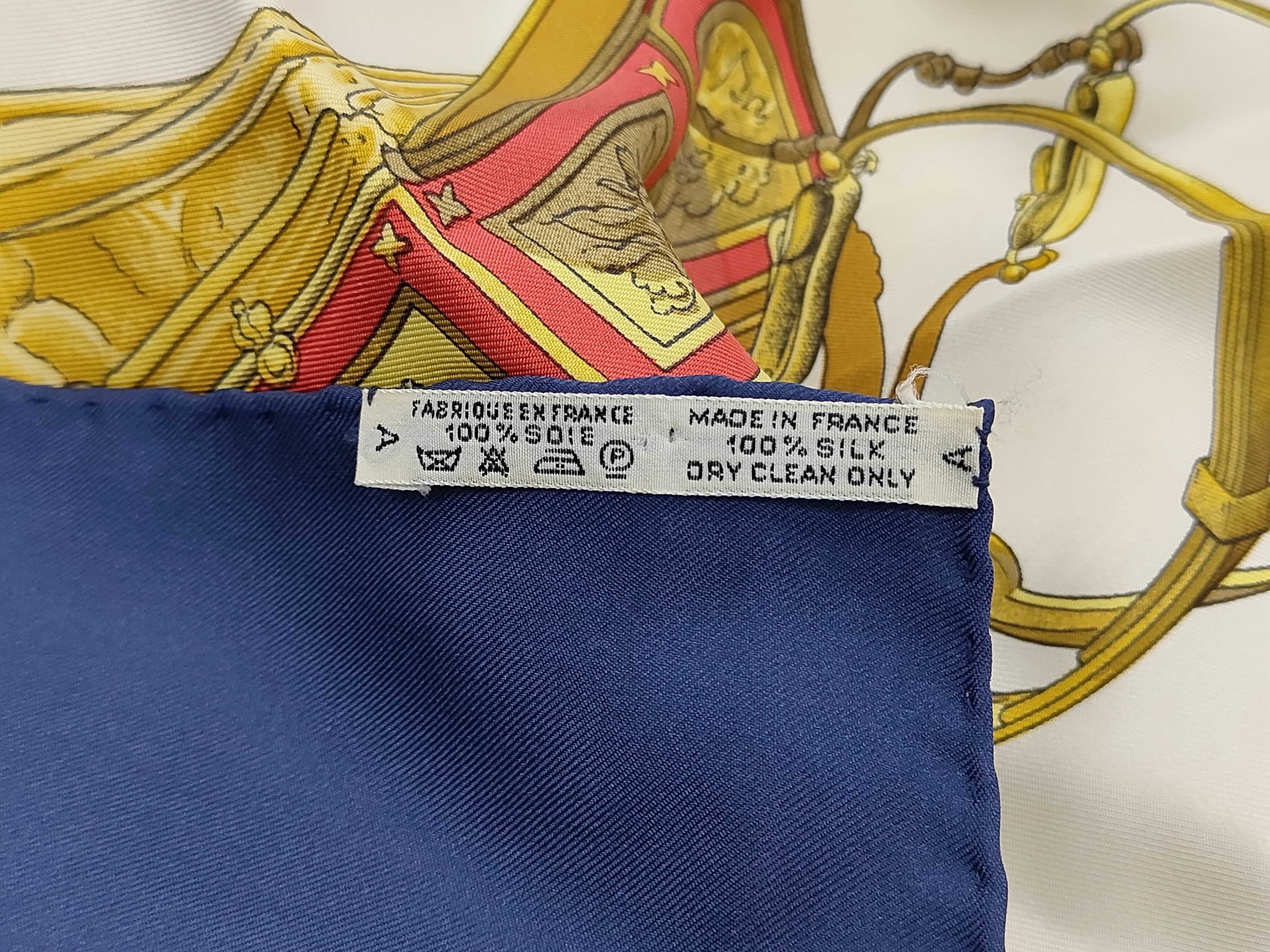 Hermes Springs Silk Scarf Designed by Philippe Ledoux