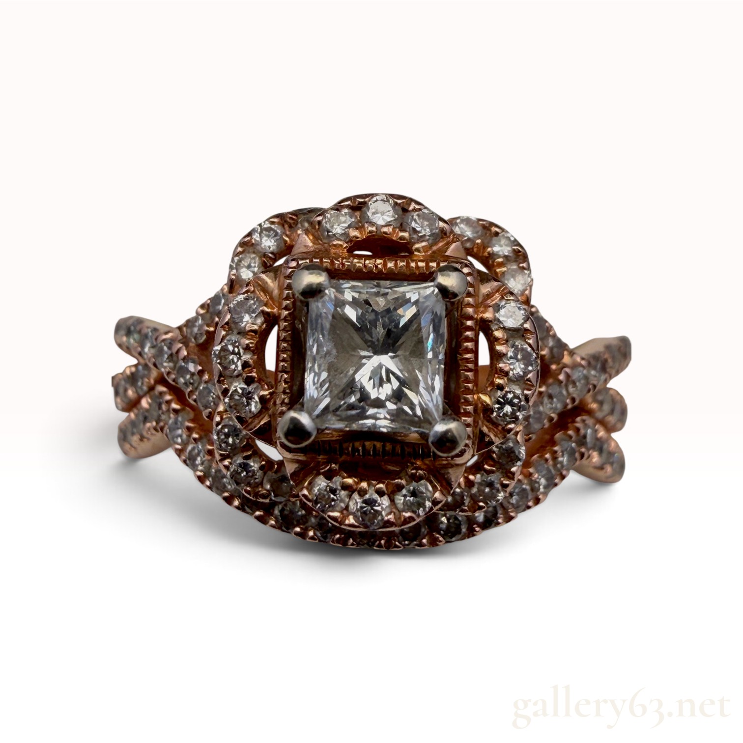 14k Diamond Engagement Ring
