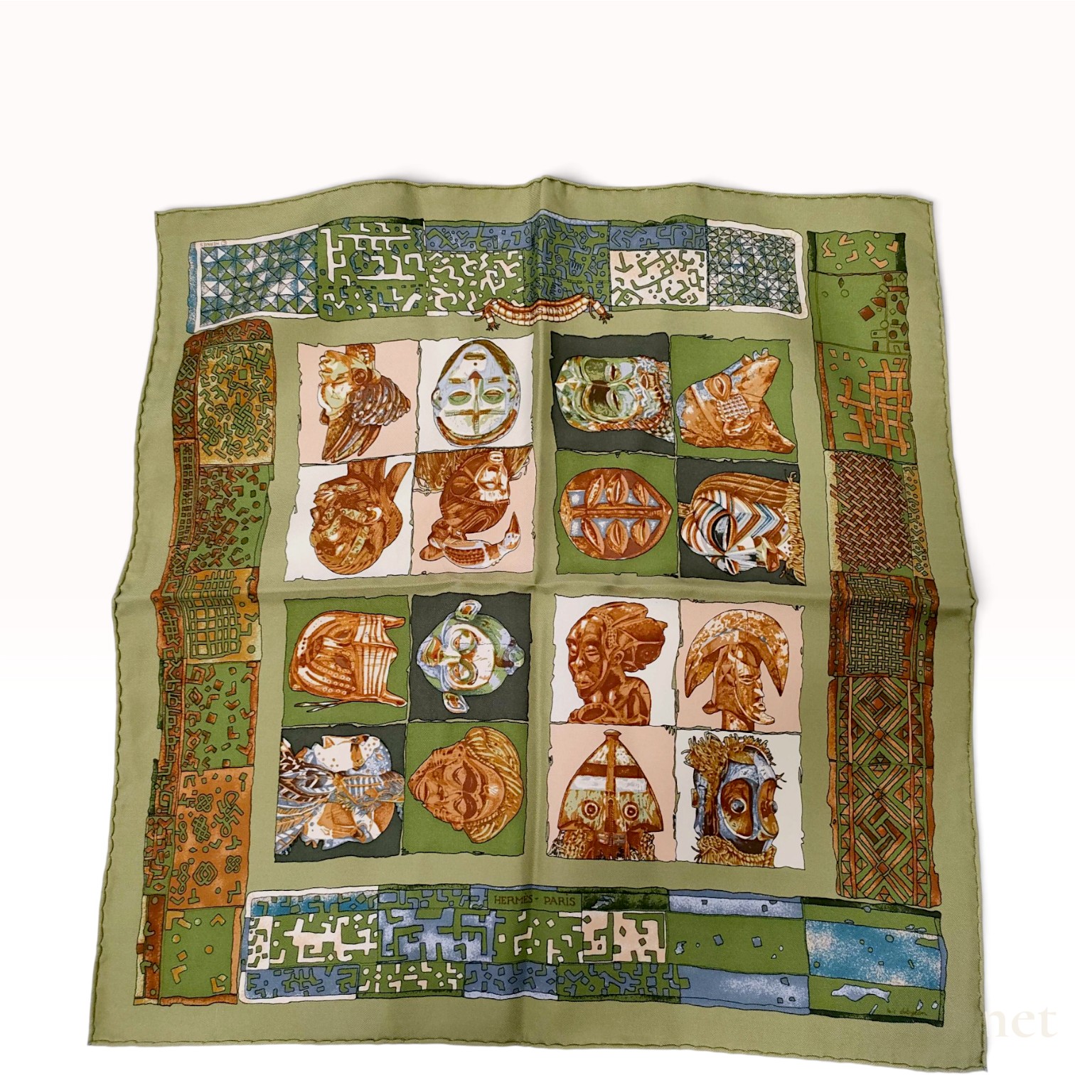 Hermes Persona Silk Gavroche Scarf