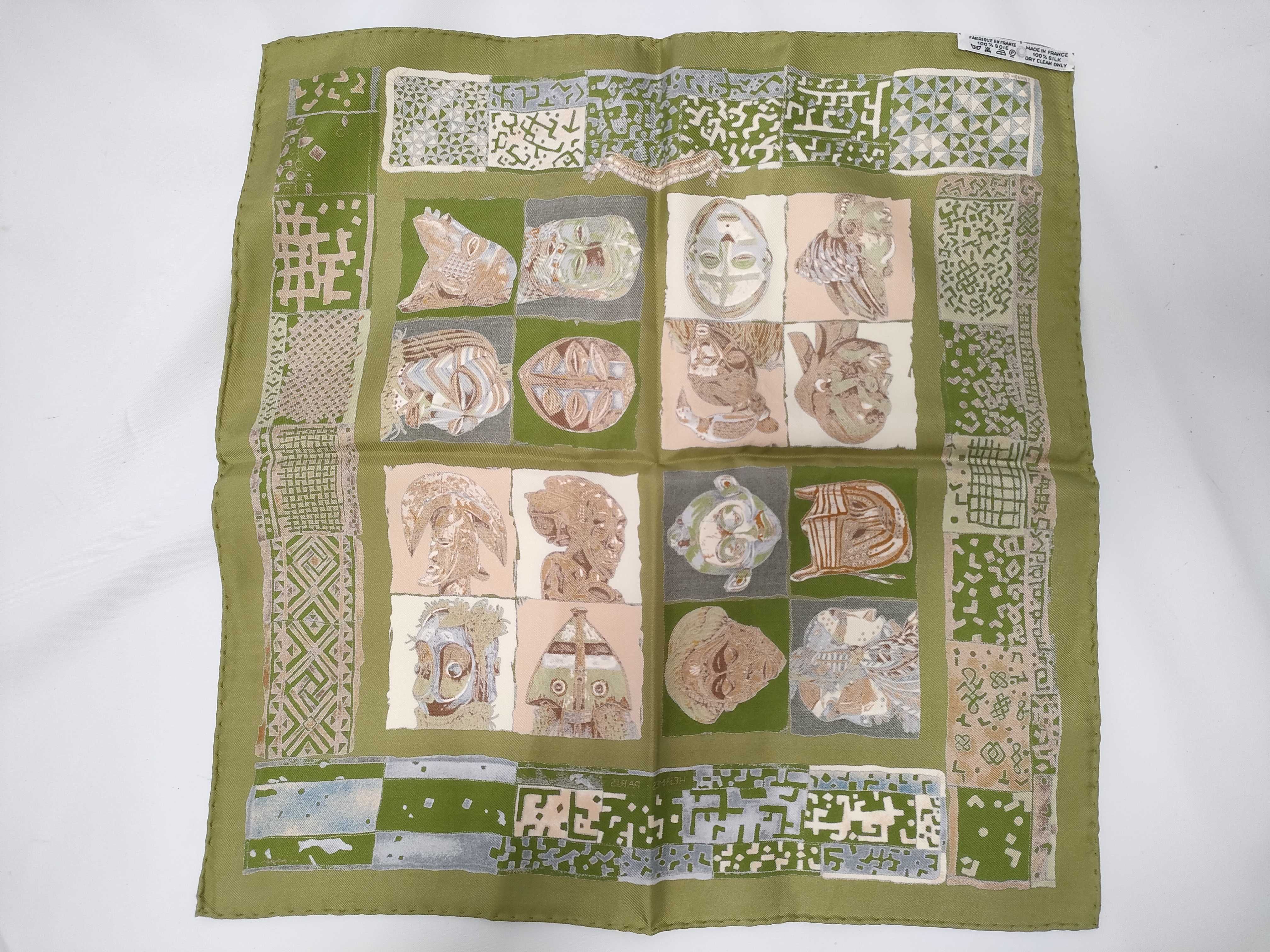 Hermes Persona Silk Gavroche Scarf