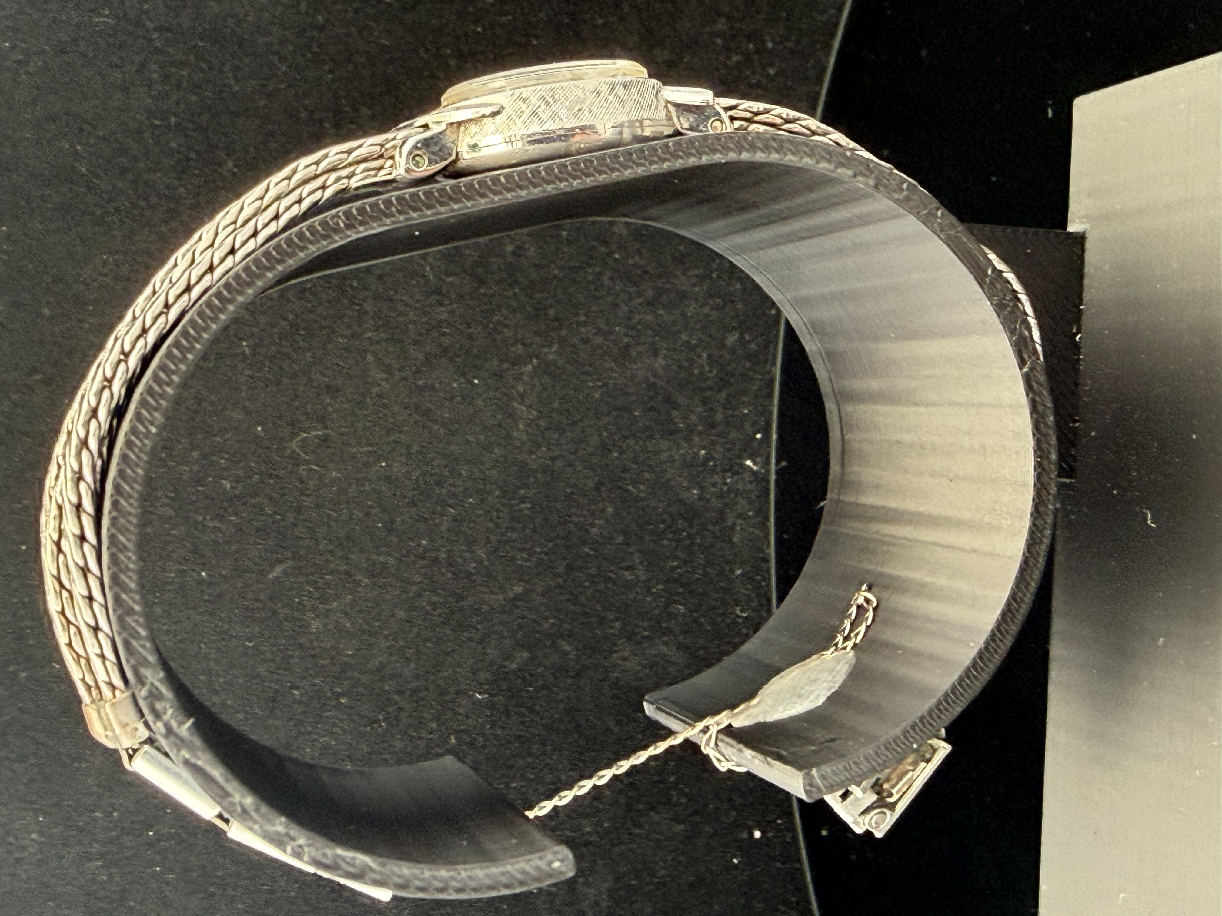 Bulova 10k White Gold Watch