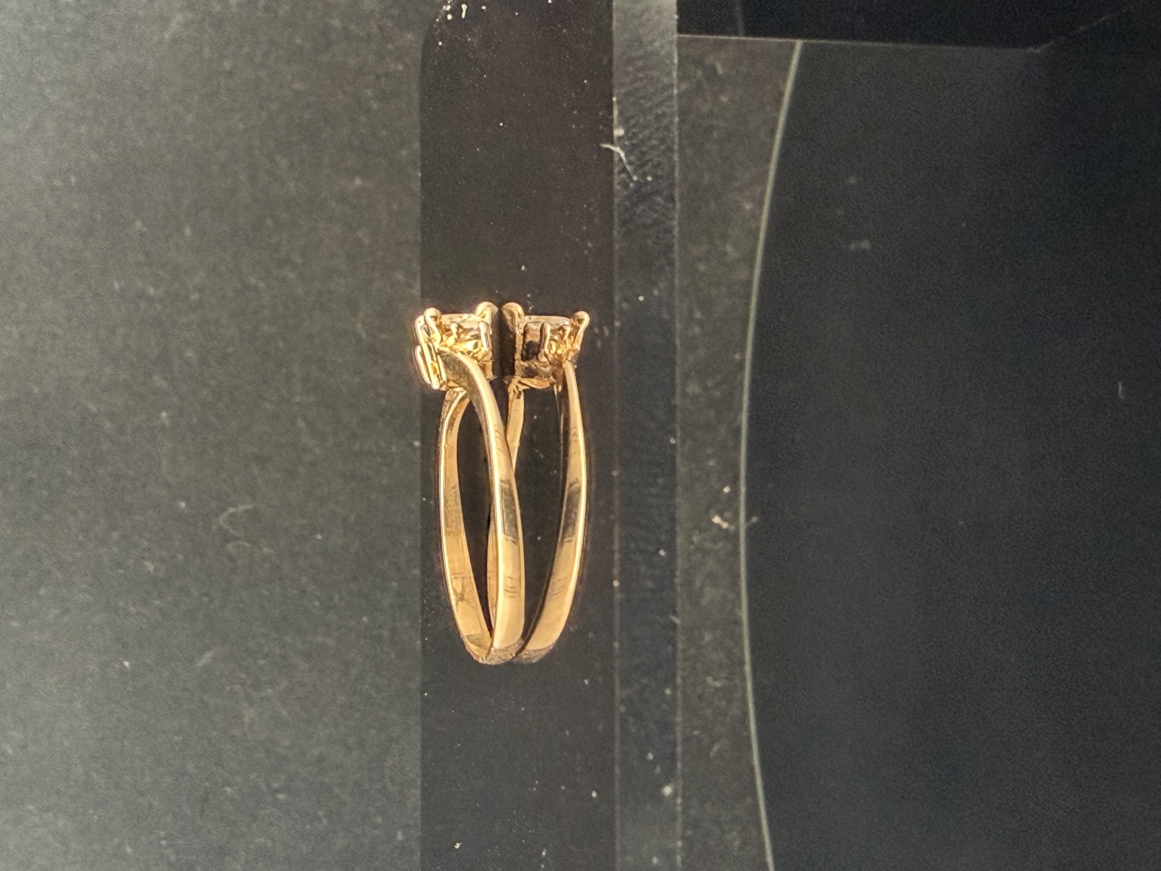 14k Yellow Gold CZ Ring