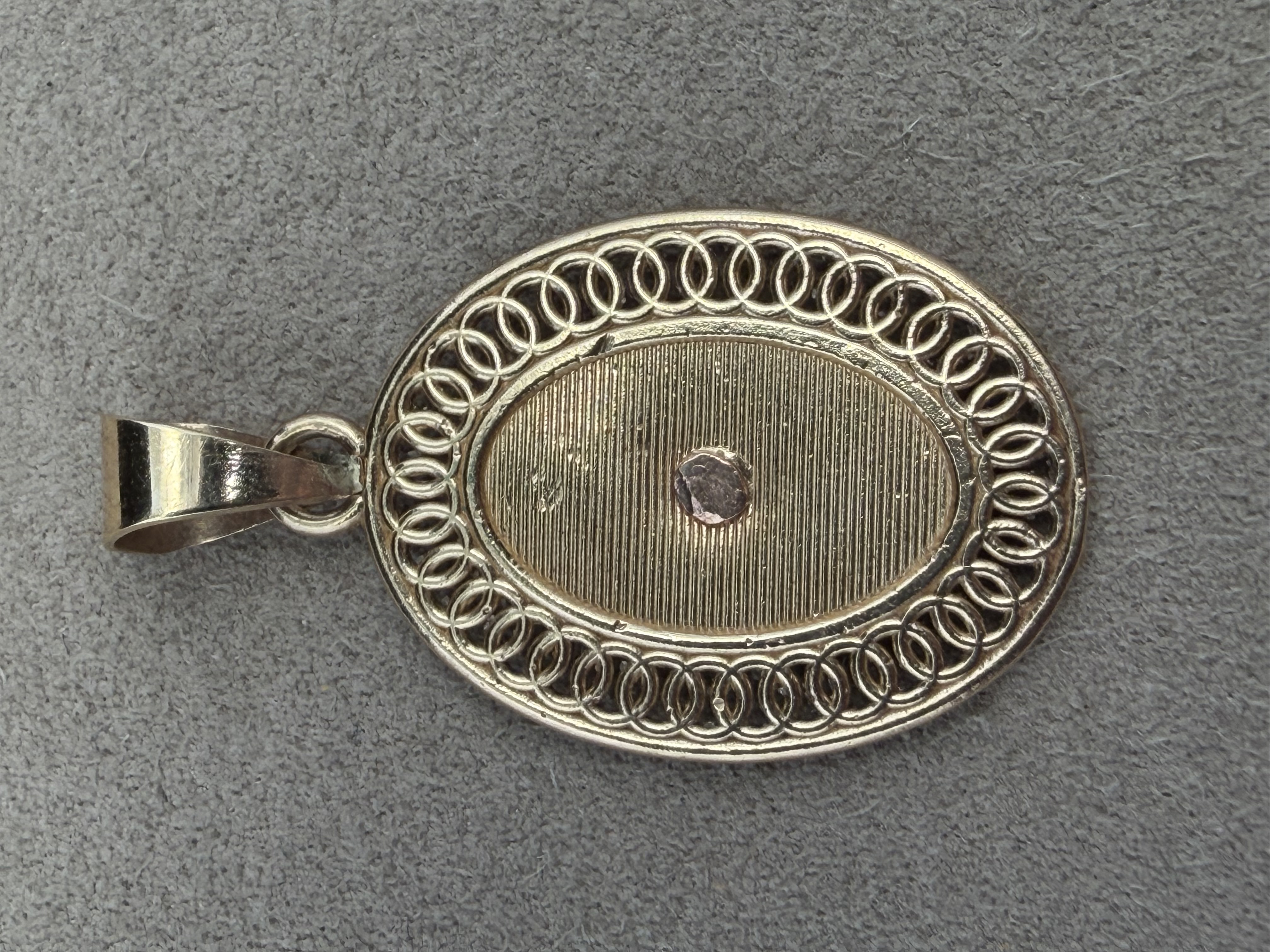 14k Virgin Mary Pendant