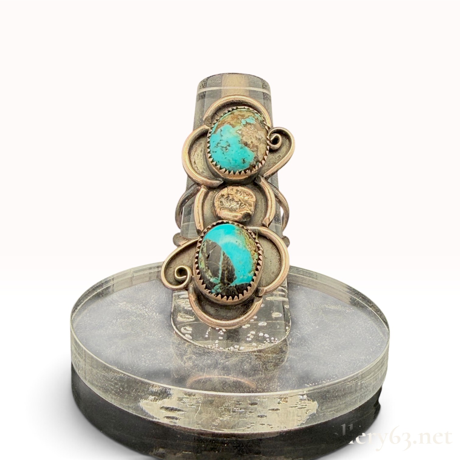 Native American Turquoise Sterling Ring
