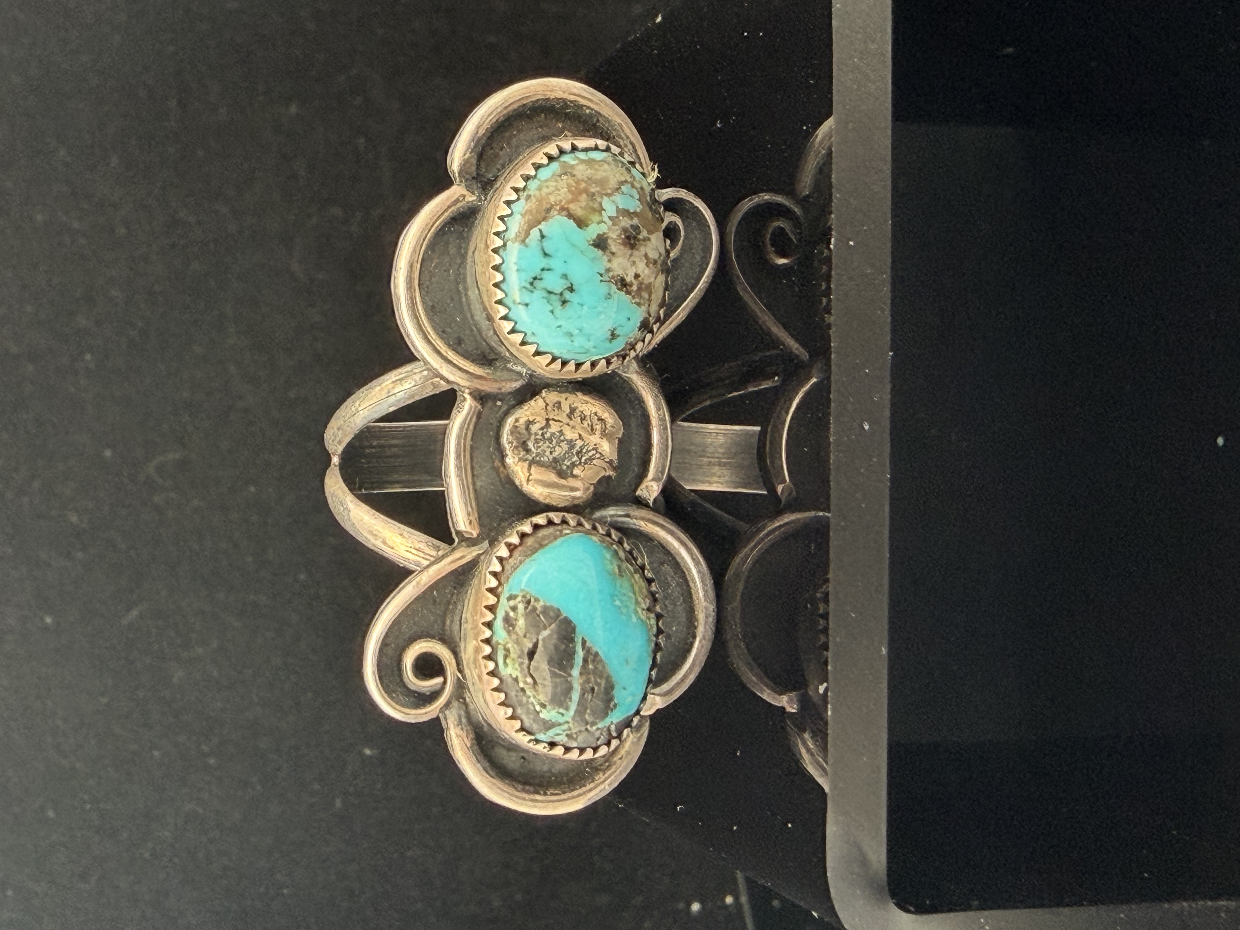 Native American Turquoise Sterling Ring