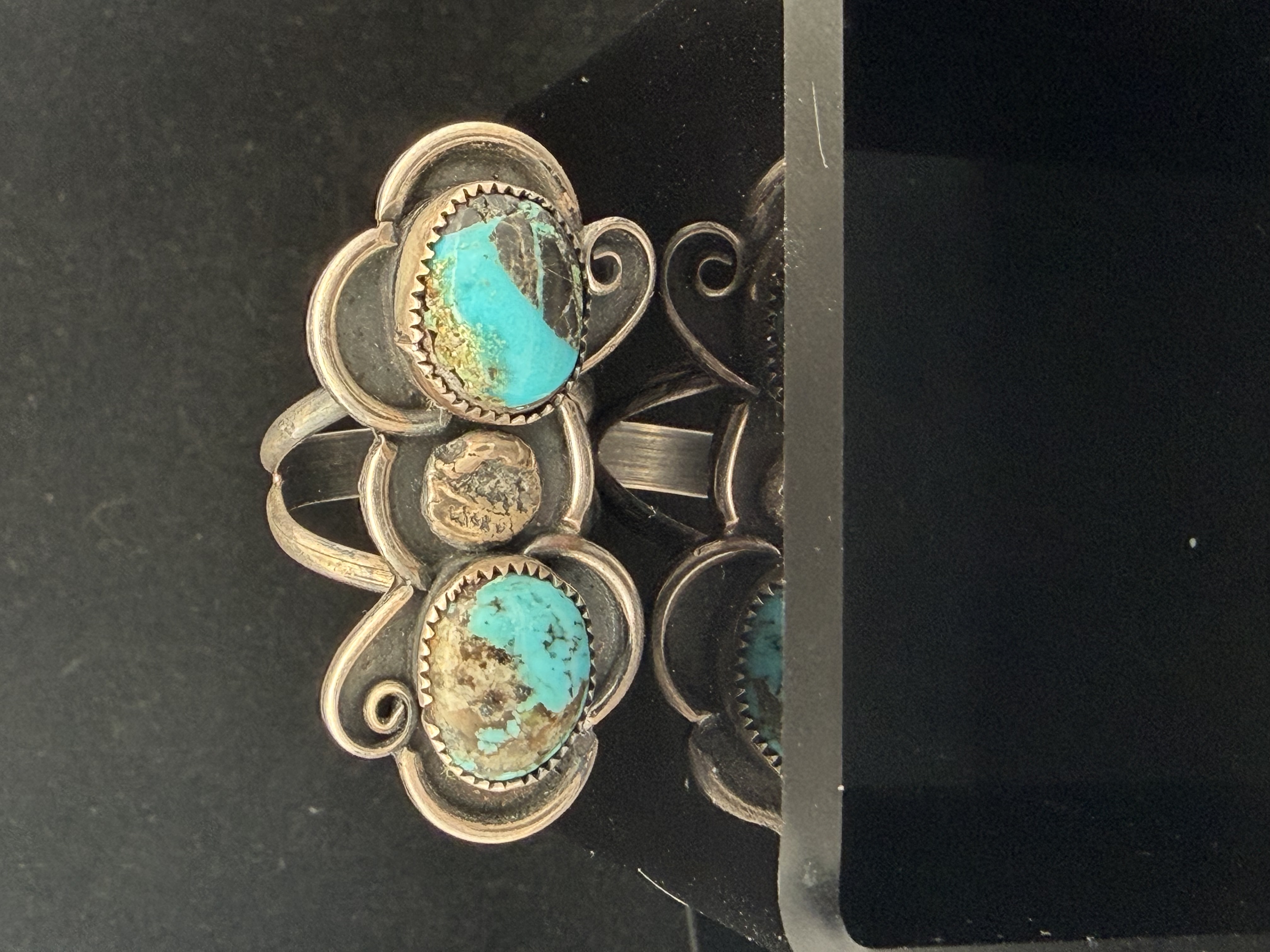 Native American Turquoise Sterling Ring