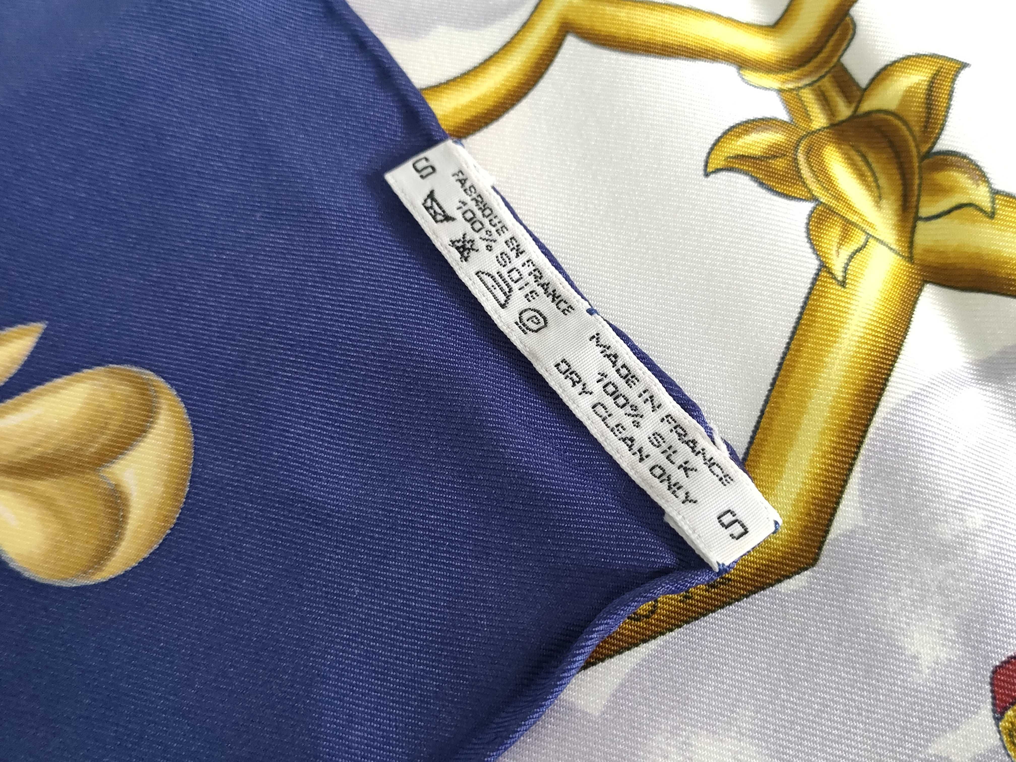 Hermes Les Chevaux des Moghols Silk Scarf