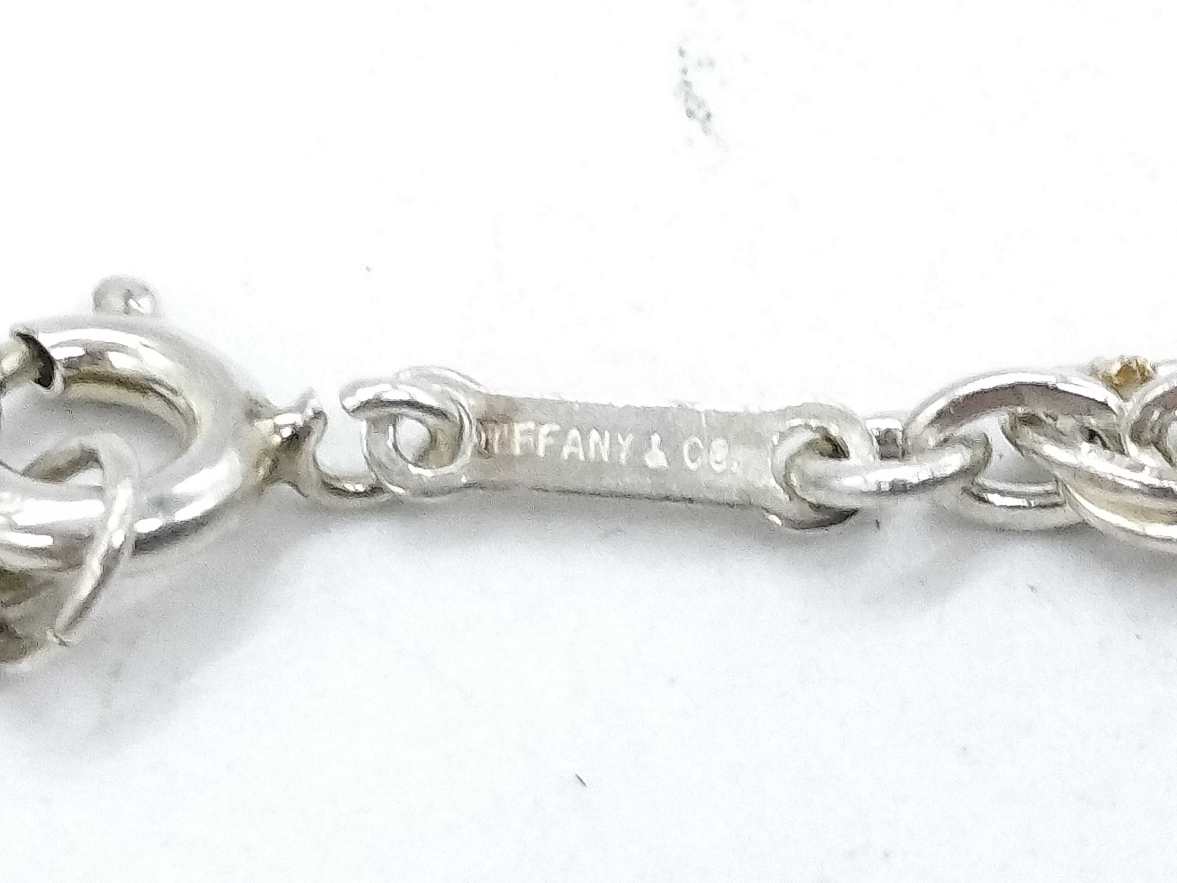 Tiffany & Co. Sterling Silver Rope Chain Bracelet