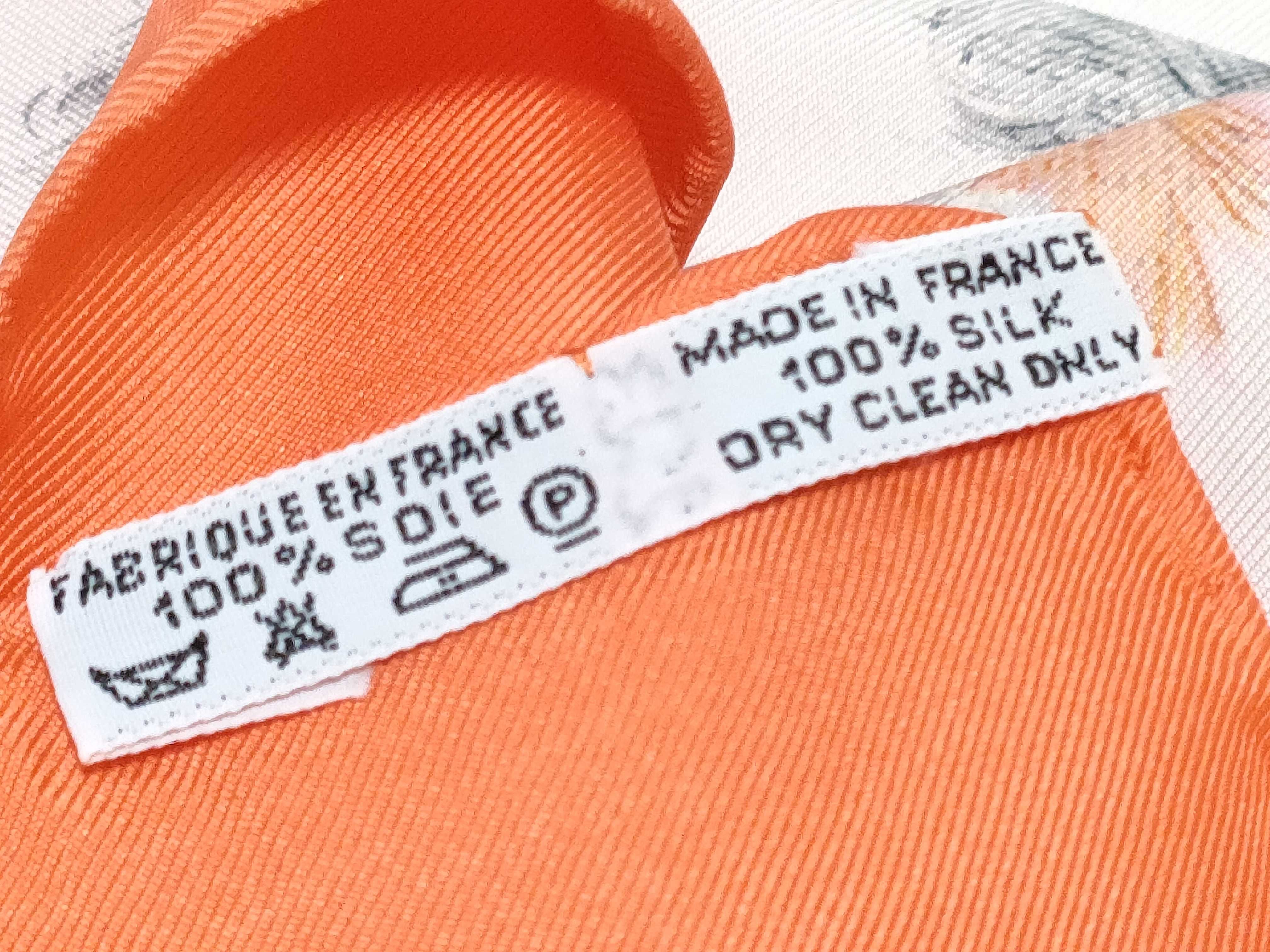 Hermes Plumes Silk Scarf by Henri de Linares