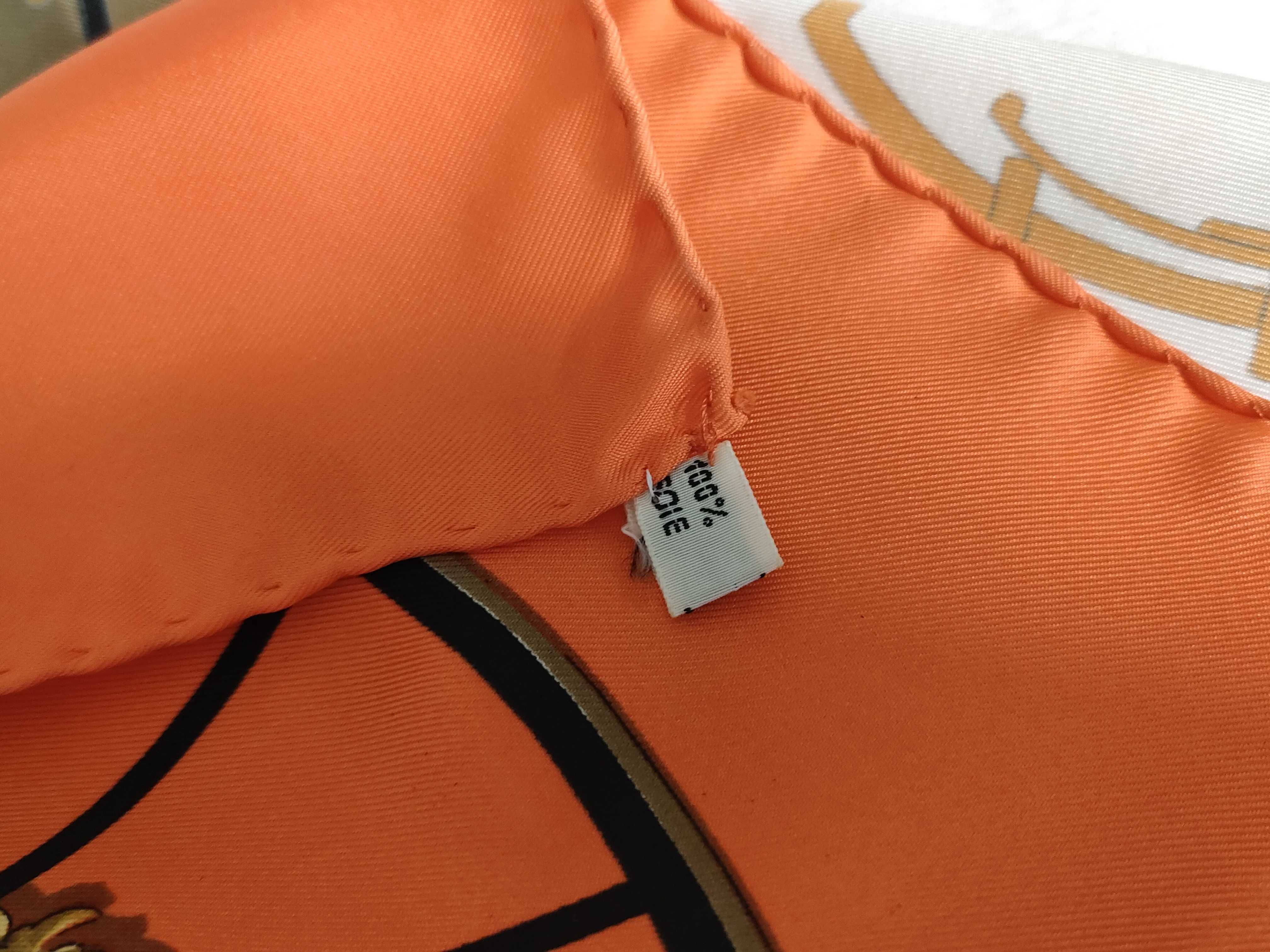 Hermes Springs Philippe Ledoux Silk Carre Scarf