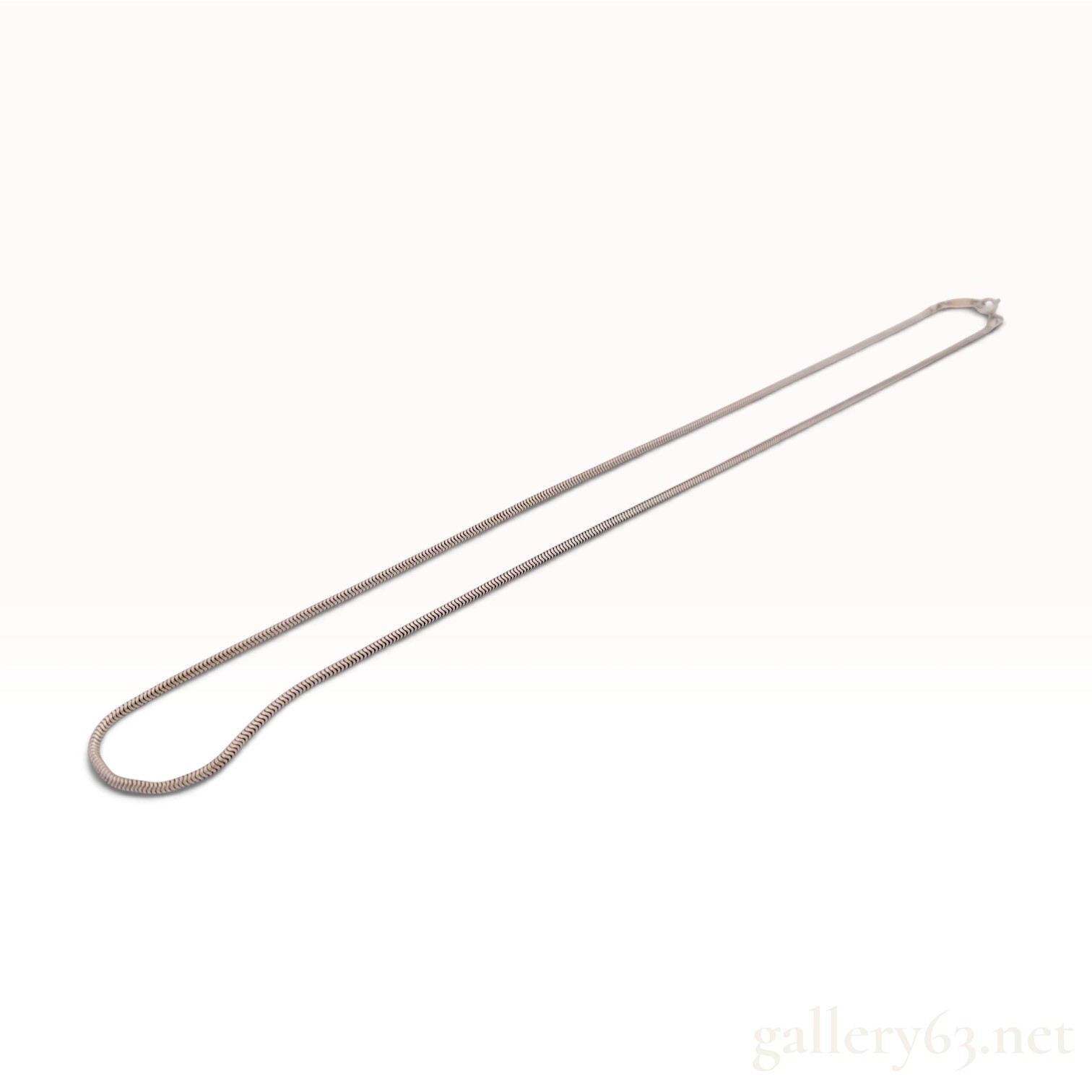 Tiffany and Co. Sterling Silver Snake Chain Necklace