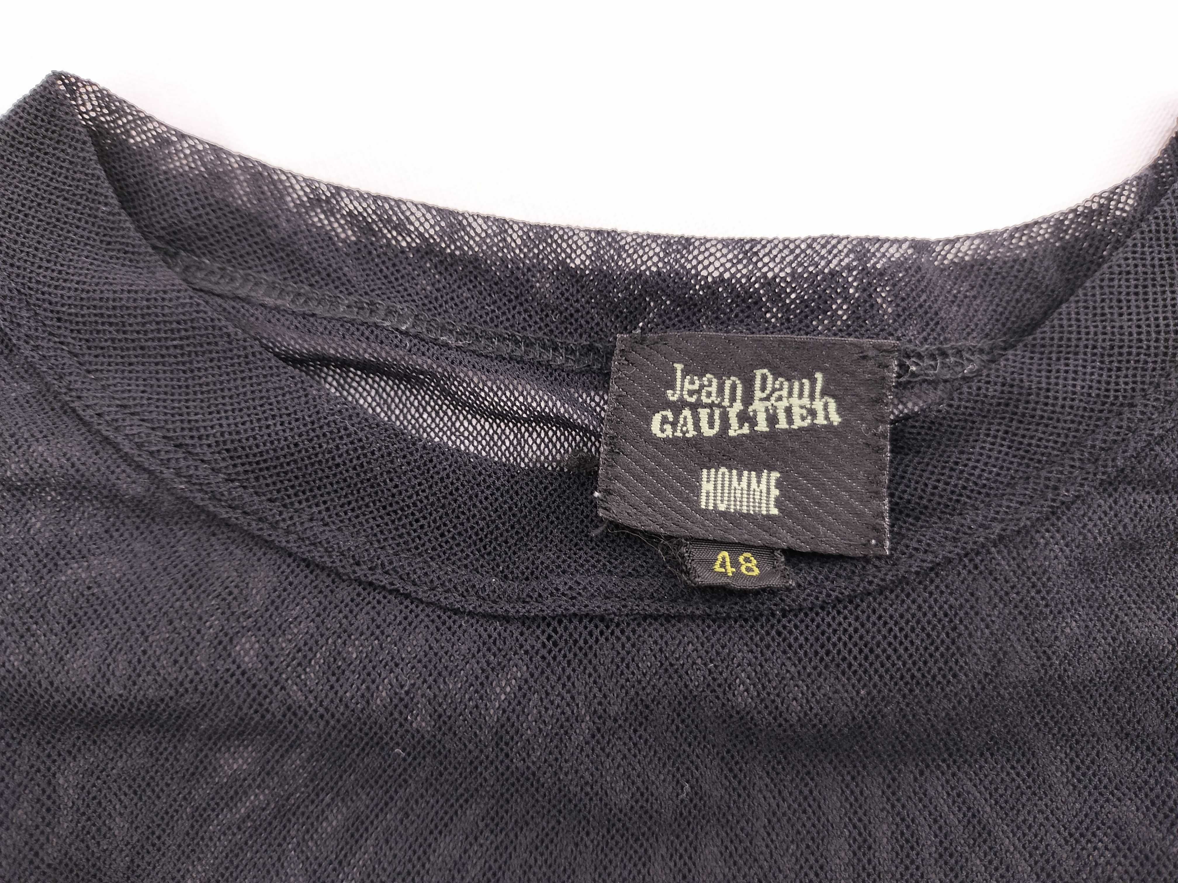 Jean Paul Gaultier Homme Trompe l'Oeil Lace Mesh T-Shirt