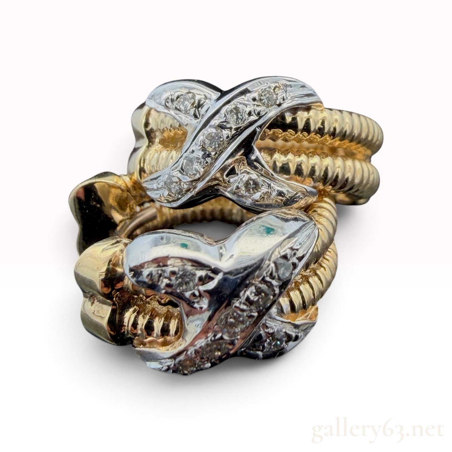 14k Diamond Earrings