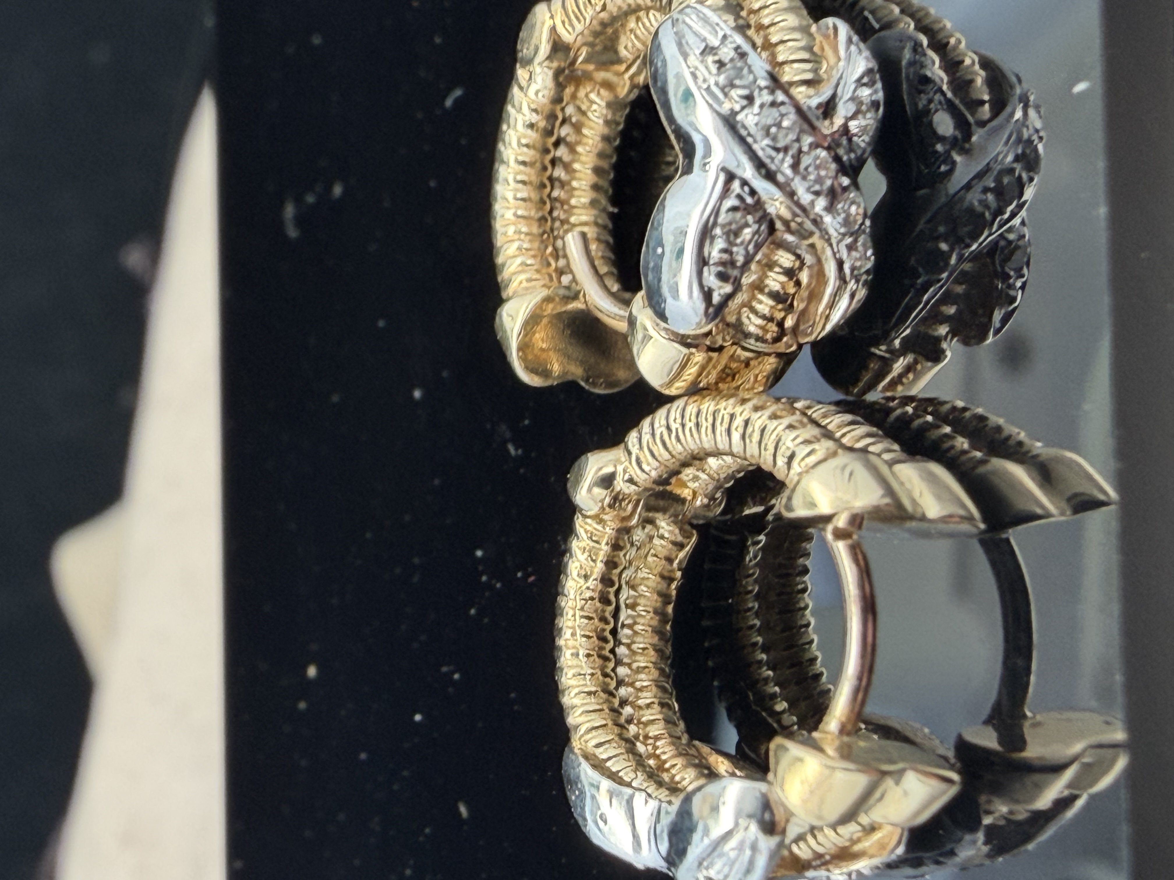 14k Diamond Earrings