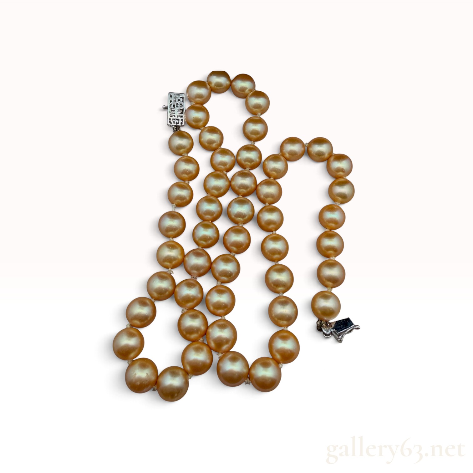 Golden South Sea Pearl Strand