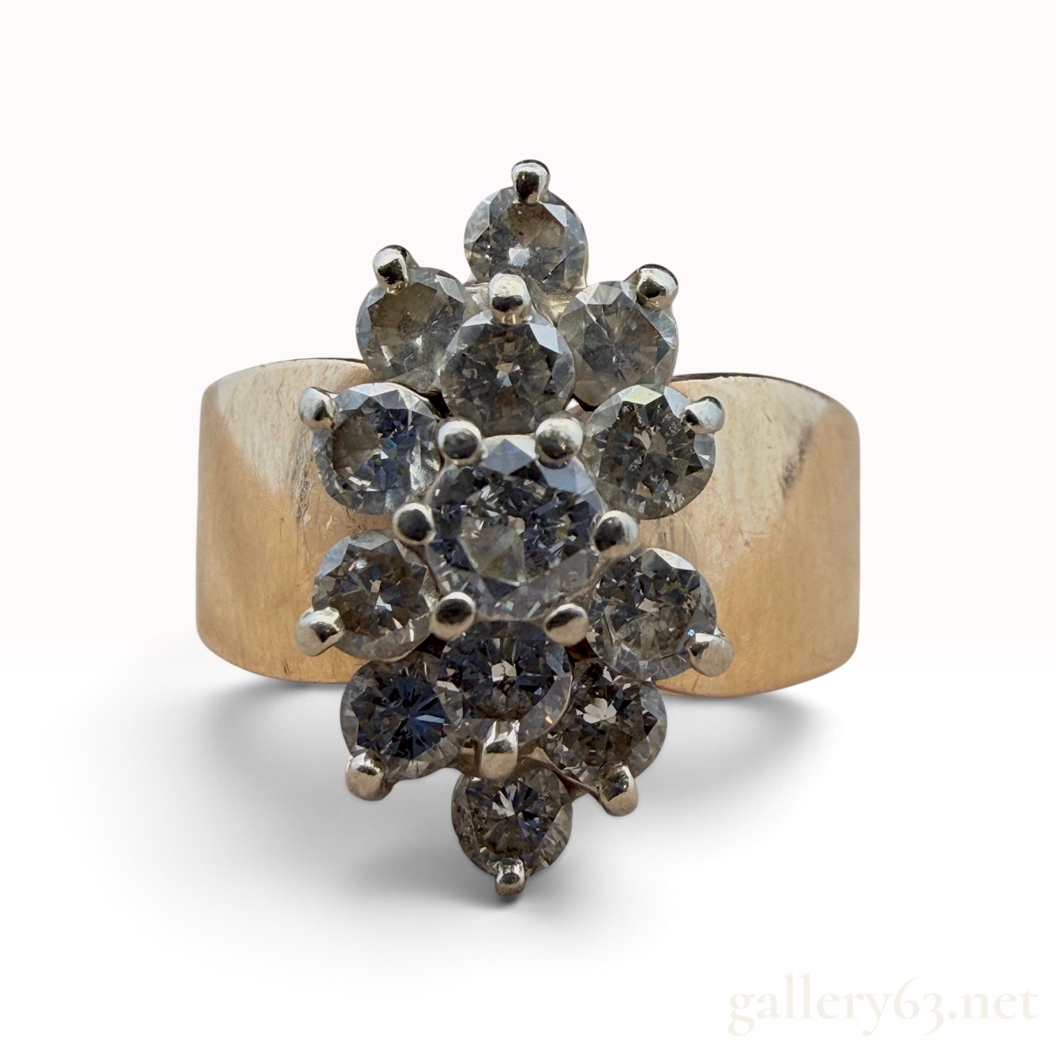 14k Diamond Ring