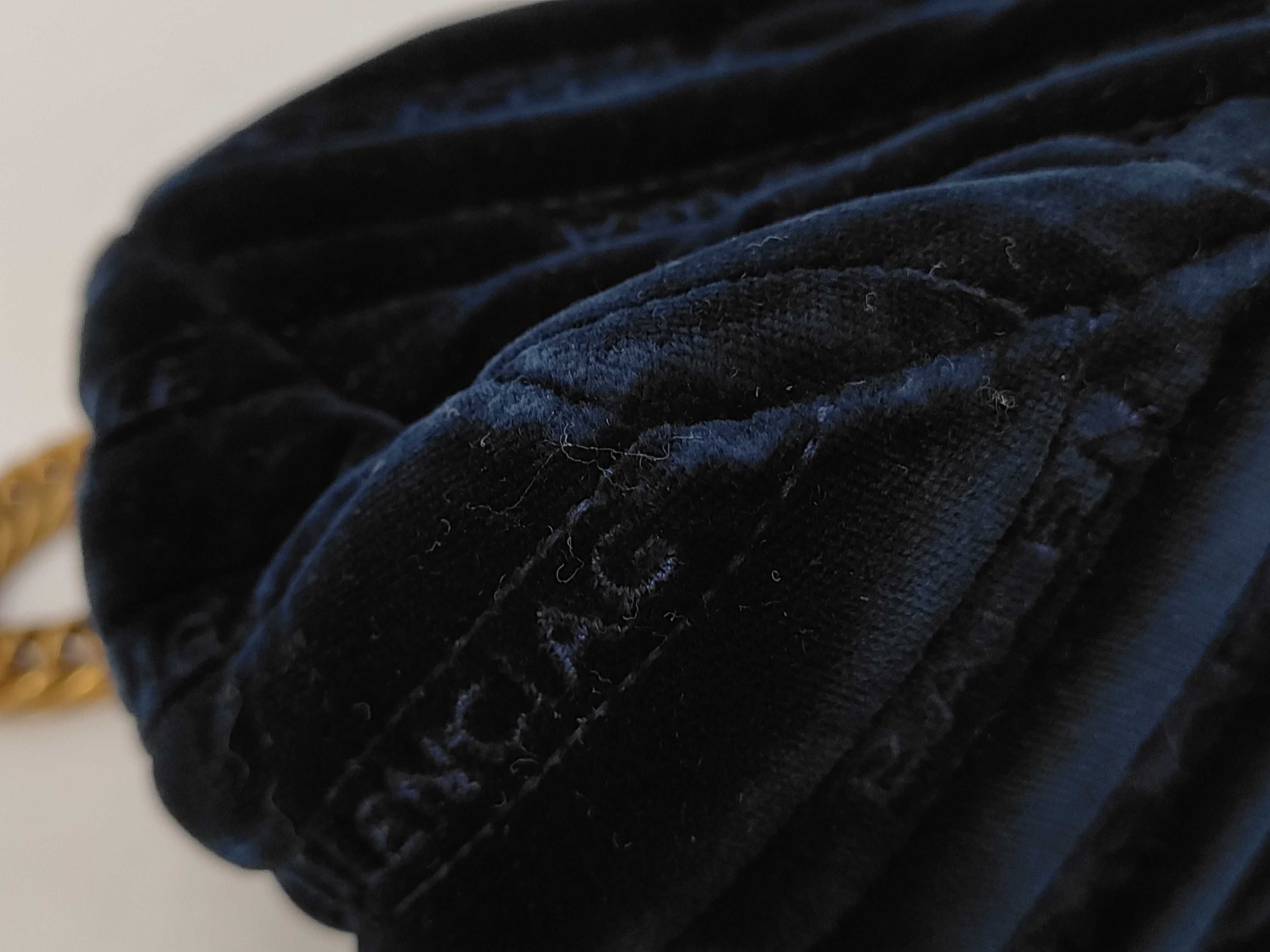 Balenciaga BB Round Quilted Velvet Shoulder Bag