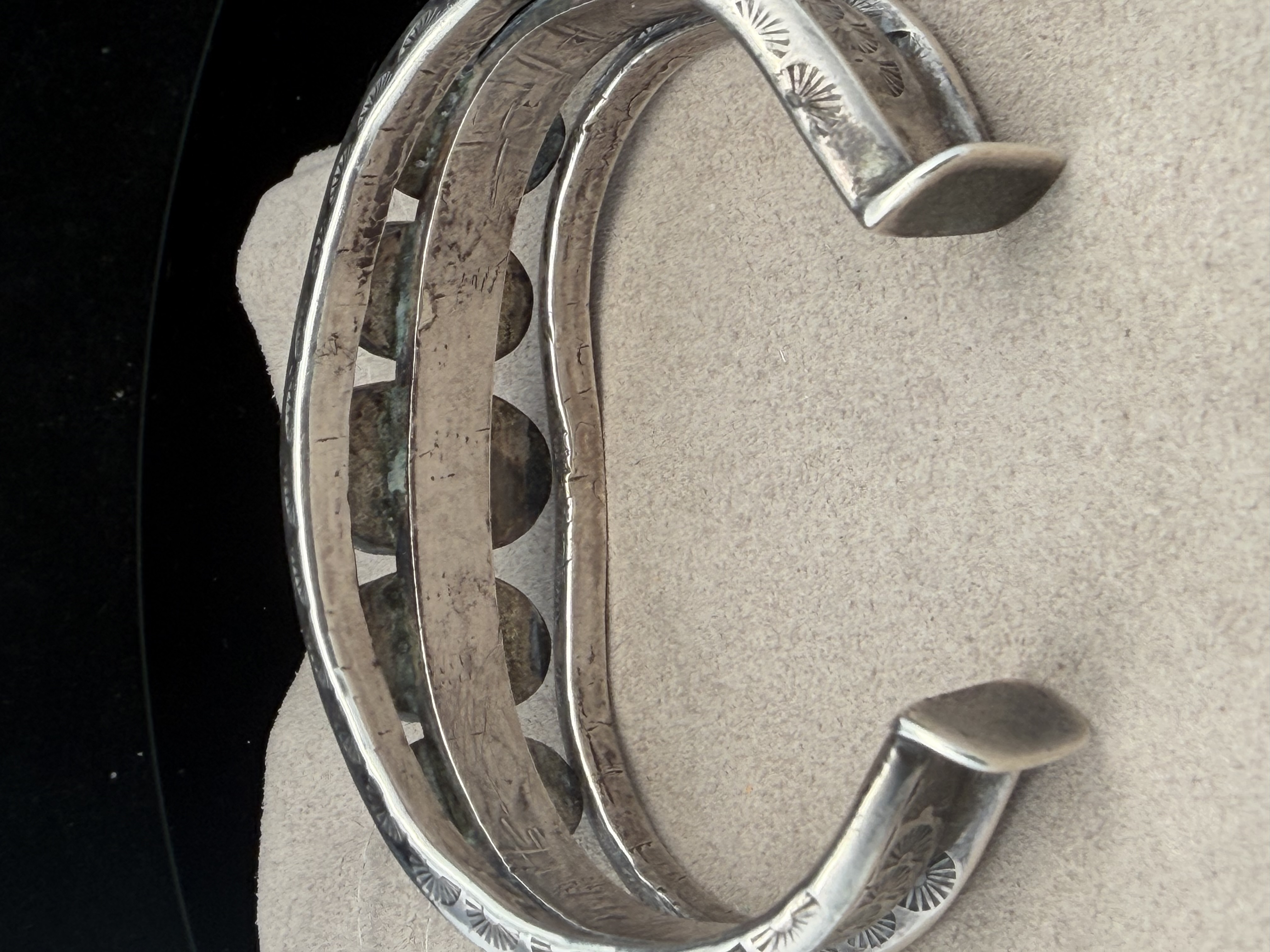 Native American Navajo Turquoise Cuff Bracelet