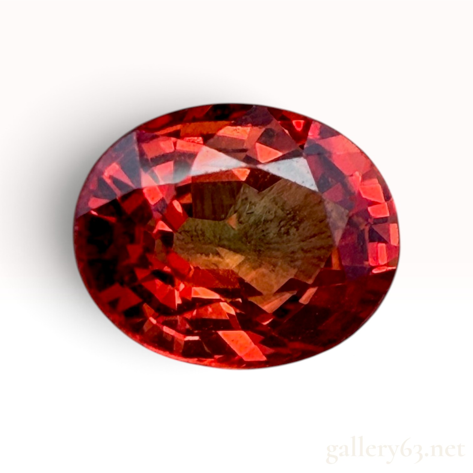 Certified 1.46 Carat Padparadscha Sapphire