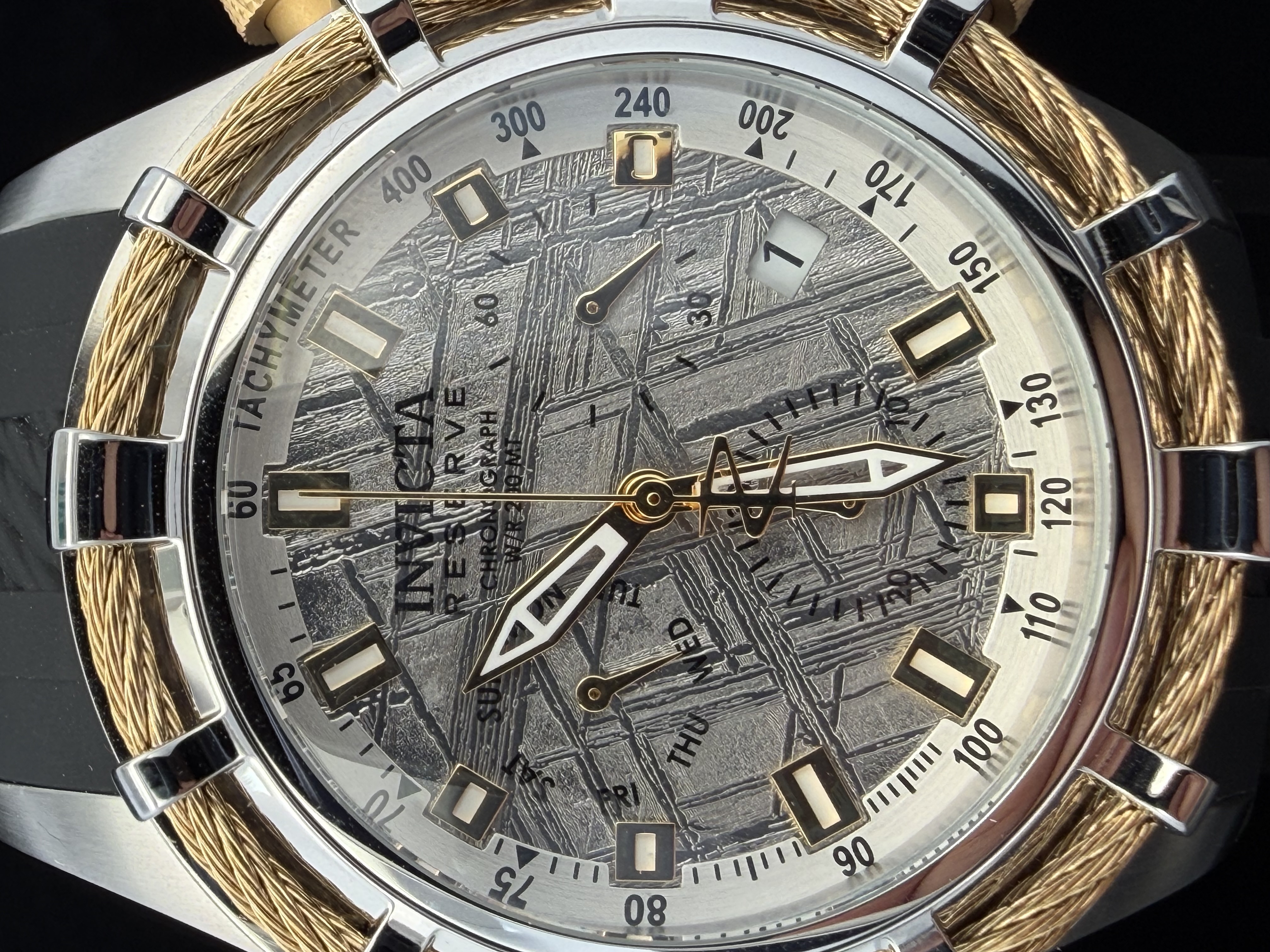 Invicta Bolt Meteorite Watch