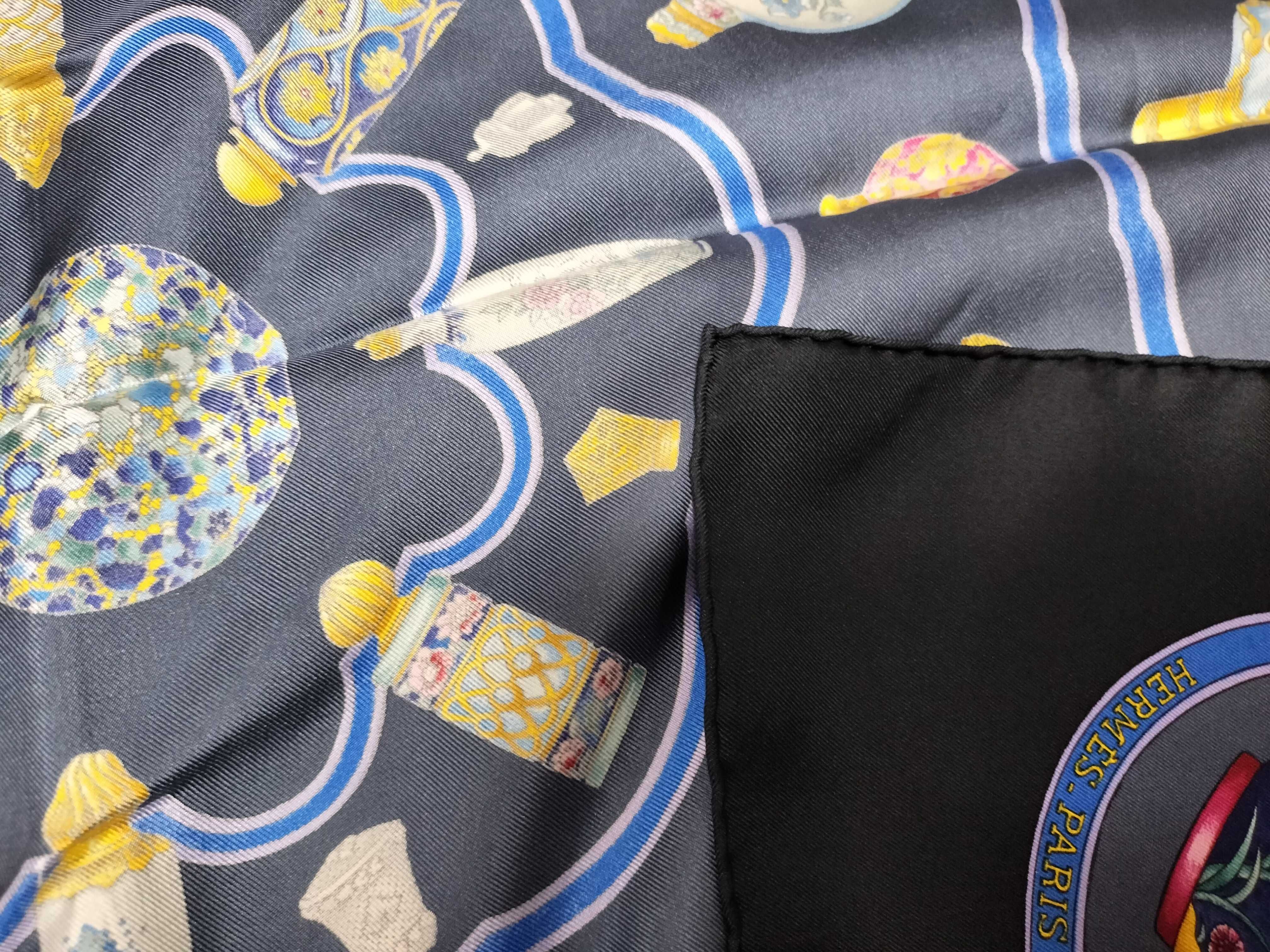Hermes Qu'importe le flacon Silk Scarf by Catherine Baschet