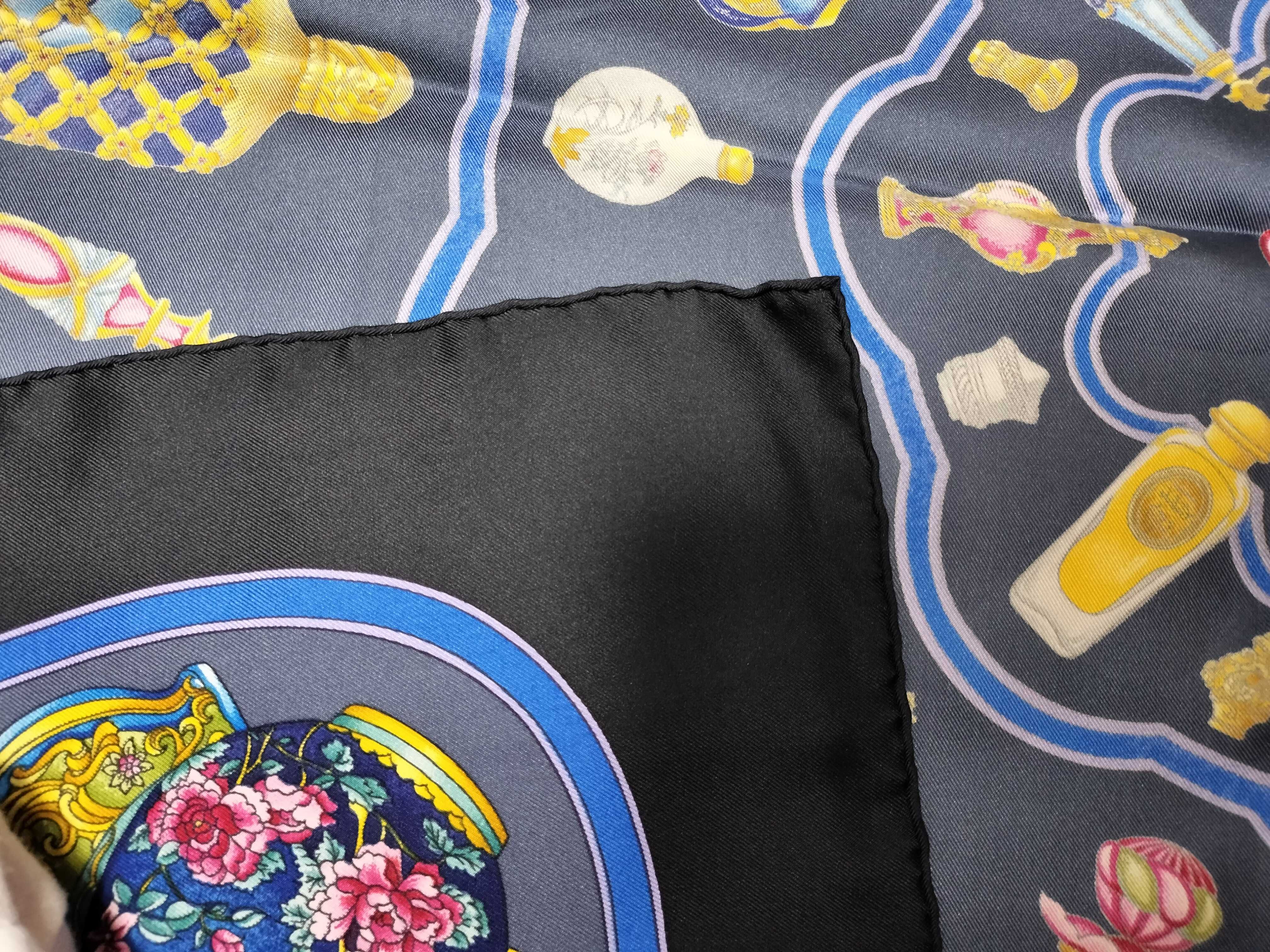 Hermes Qu'importe le flacon Silk Scarf by Catherine Baschet