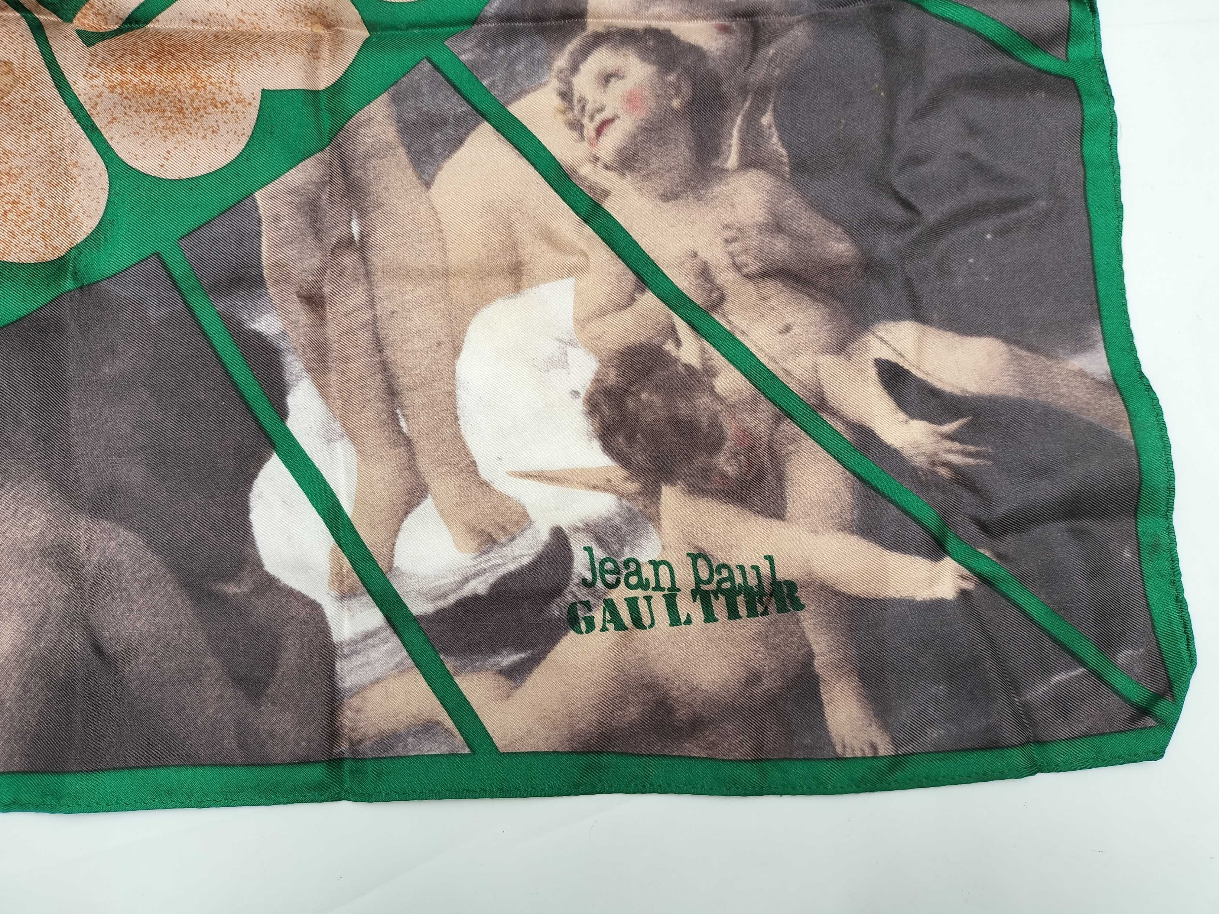 Jean Paul Gaultier Constellation Print Silk Scarf, Moonbat Co. ltd