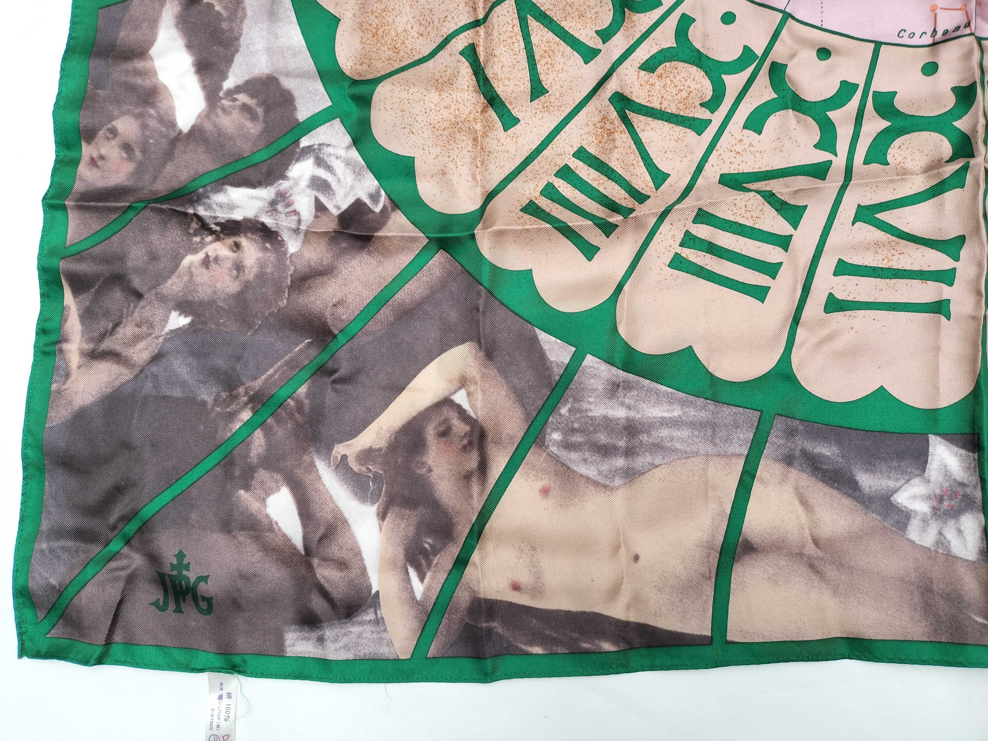 Jean Paul Gaultier Constellation Print Silk Scarf, Moonbat Co. ltd